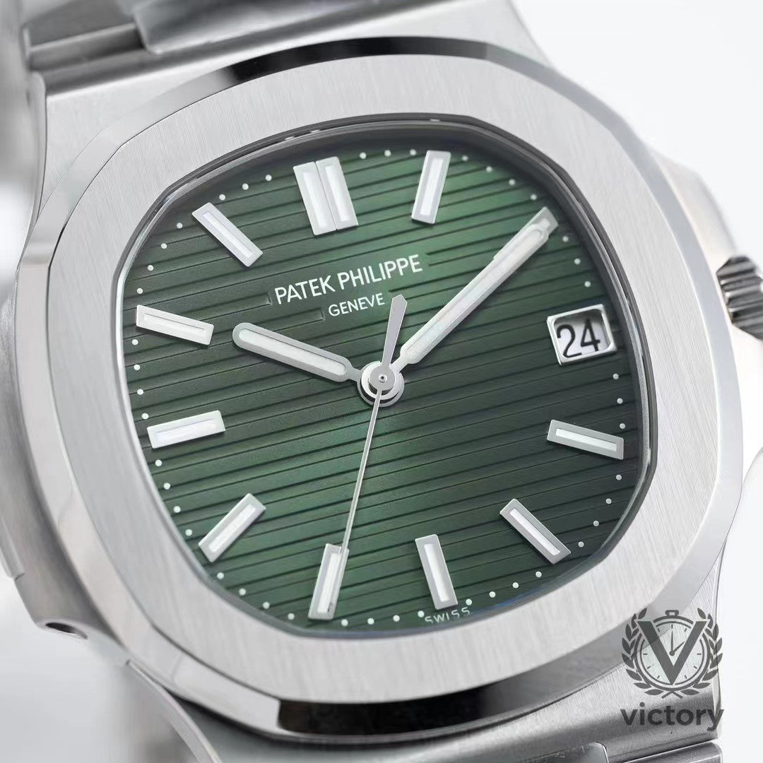 Patek Philippe Nautilus 5711/1A-014 Stainless Steel with Olive Green Sunburst Dial