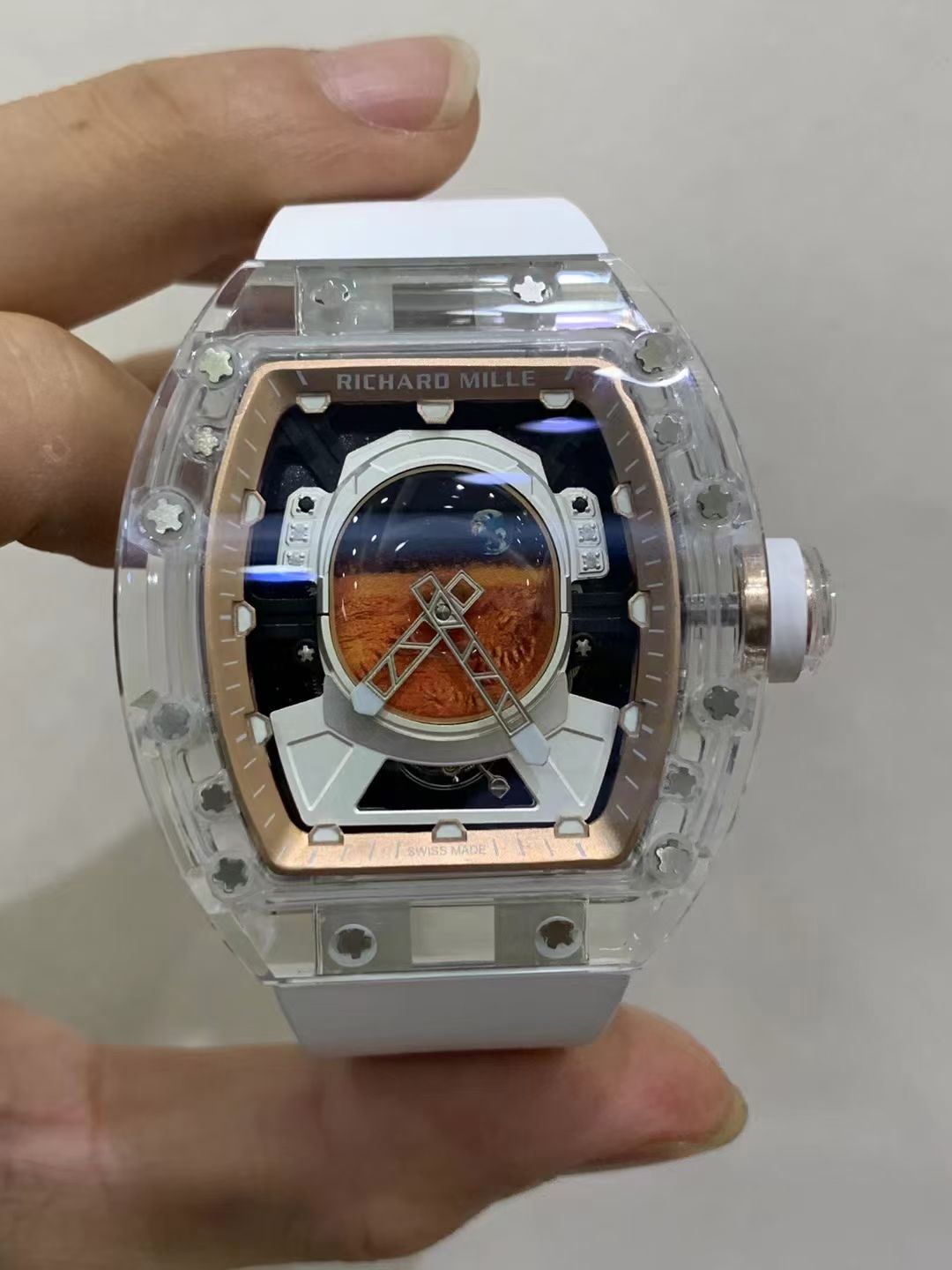 Richard Mille RM 52-05 Tourbillon Pharrell Williams with Full Sapphire Case