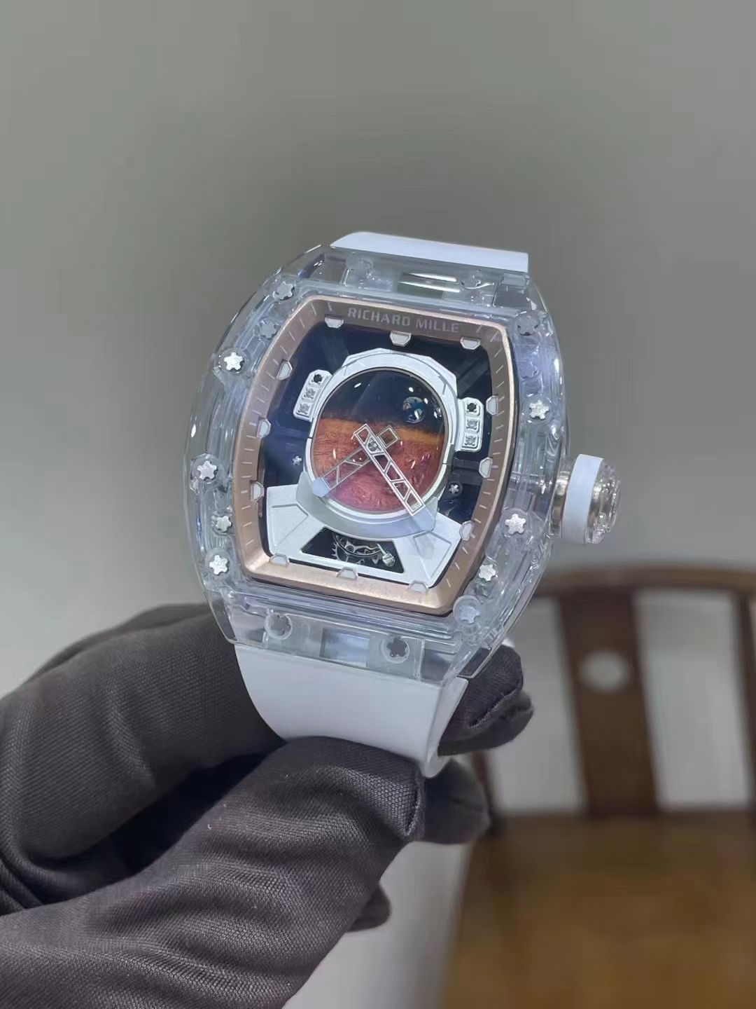 Richard Mille RM 52-05 Tourbillon Pharrell Williams with Full Sapphire Case