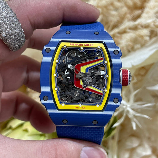 Richard Mille RM 67-02 Fernando Alonso Extra Flat in Carbon TPT & Quartz TPT