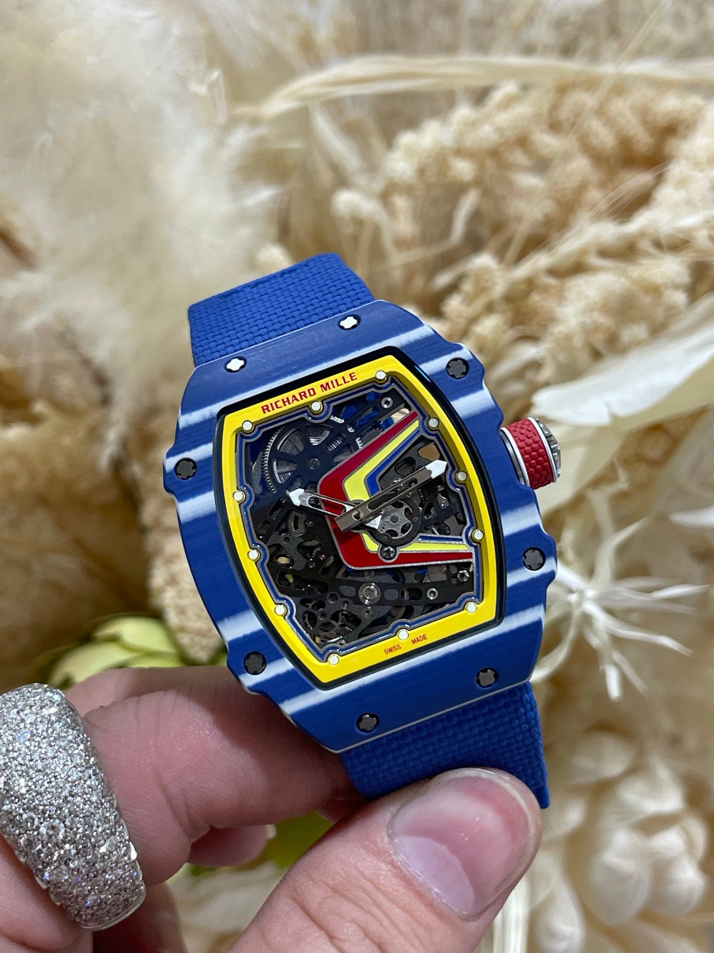 Richard Mille RM 67-02 Fernando Alonso Extra Flat in Carbon TPT & Quartz TPT