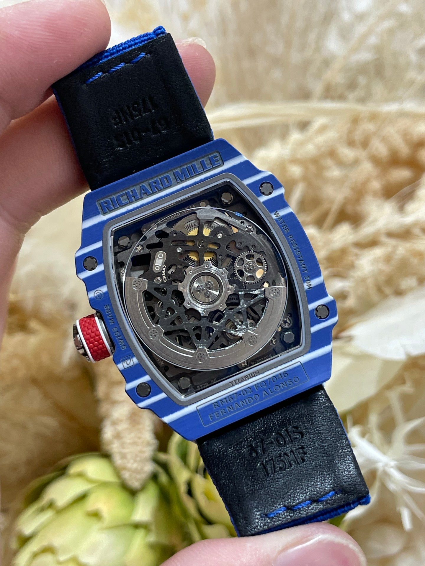 Richard Mille RM 67-02 Fernando Alonso Extra Flat in Carbon TPT & Quartz TPT
