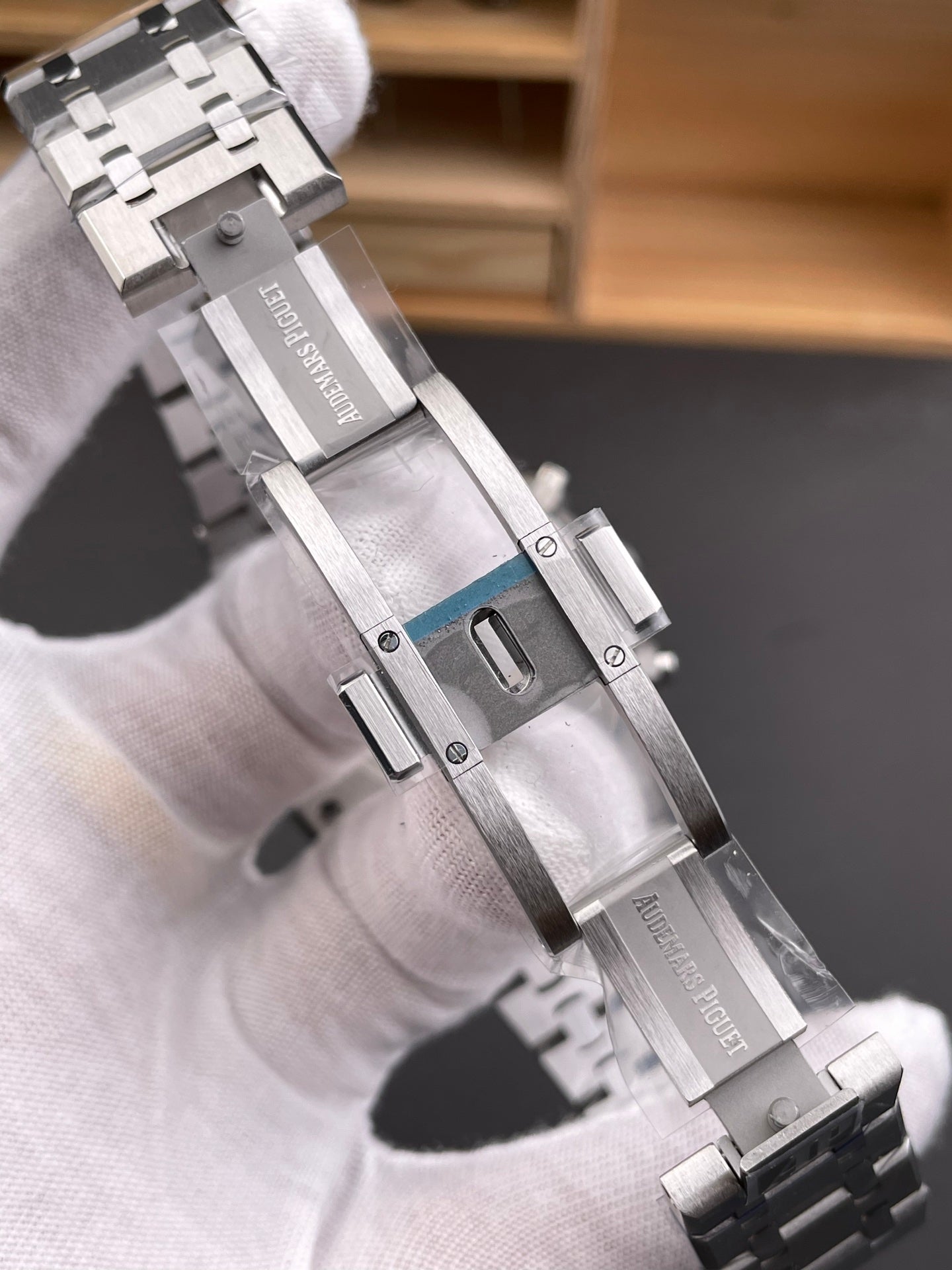 Audemars Piguet Royal Oak Chronograph 41mm Blue Dial Stainless Steel Watch