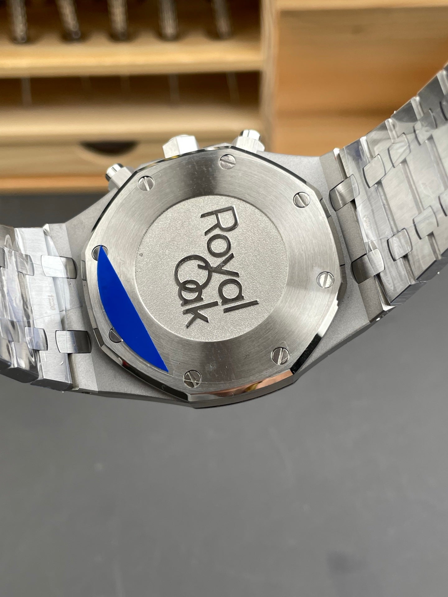 Audemars Piguet Royal Oak Chronograph 41mm Blue Dial Stainless Steel Watch