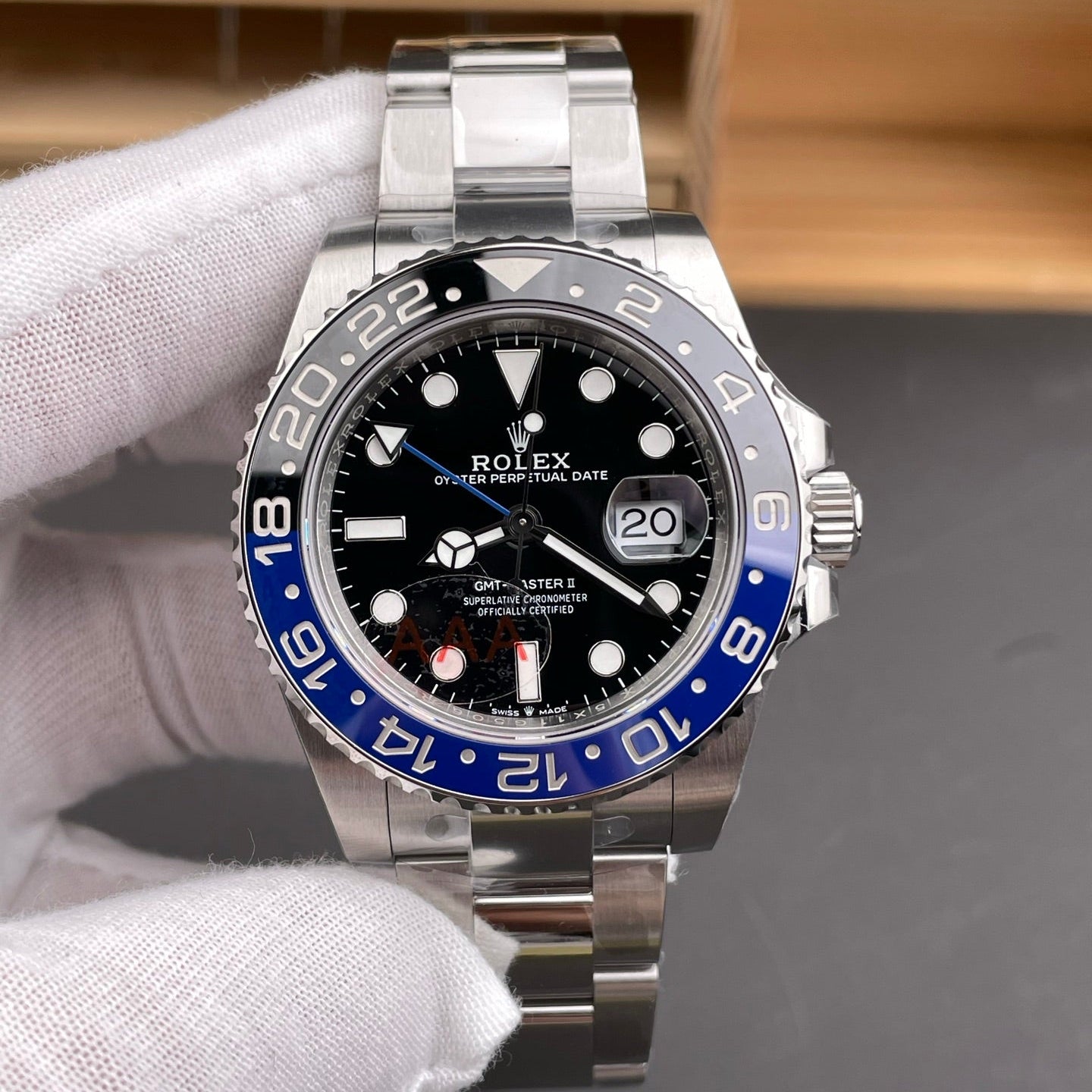 Rolex GMT-Master II 126710BLNR “Batman” Oyster Bracelet Watch