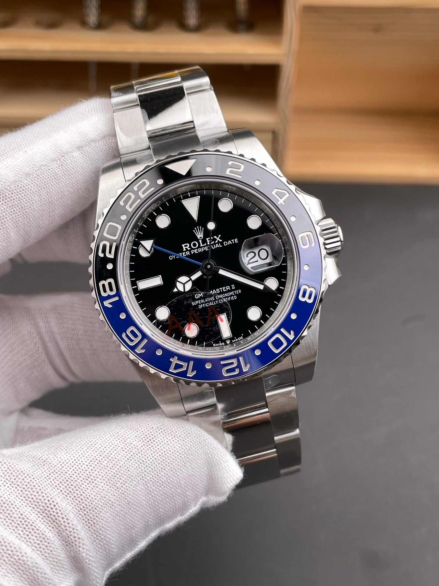 Rolex GMT-Master II 126710BLNR “Batman” Oyster Bracelet Watch