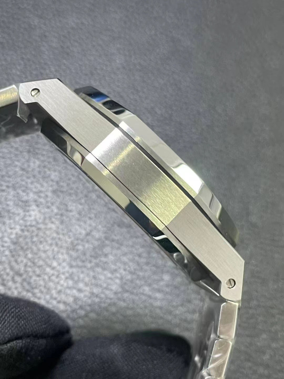 Audemars Piguet Royal Oak Selfwinding Flying Tourbillon 41mm Stainless Steel with Smoked Burgundy Dial