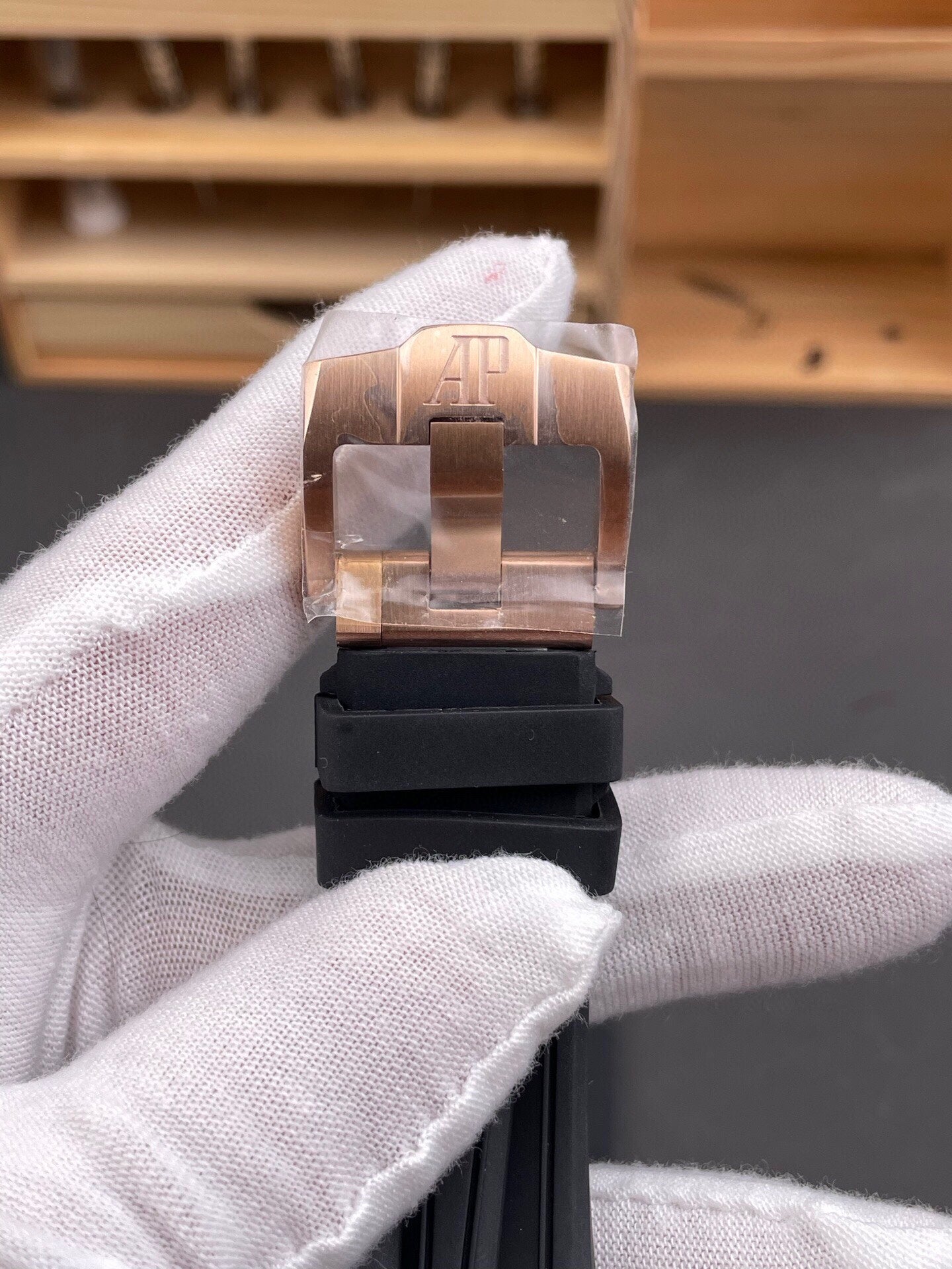 Audemars Piguet Royal Oak Concept Flying Tourbillon Carbon Case with Black Ceramic Bezel