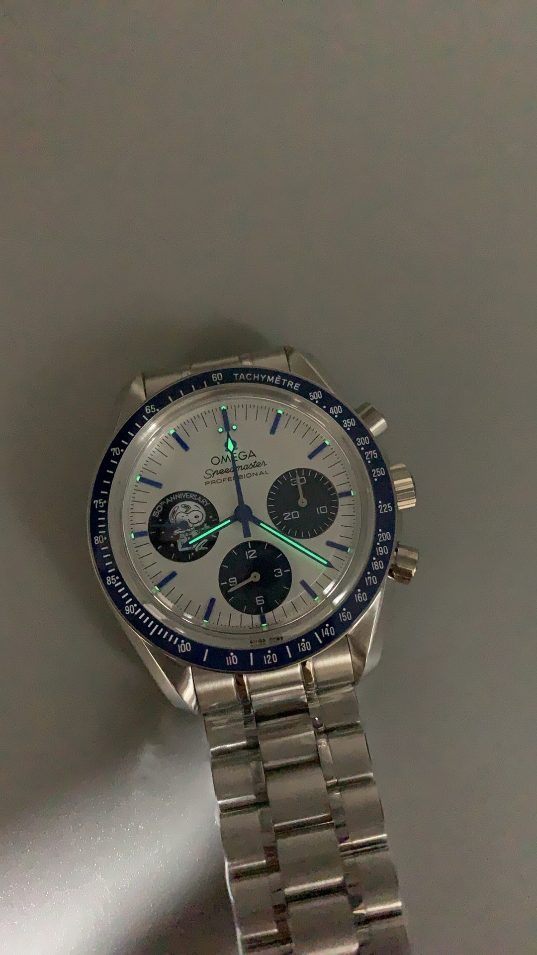 Omega Speedmaster “Silver Snoopy Award” 50th Anniversary Watch