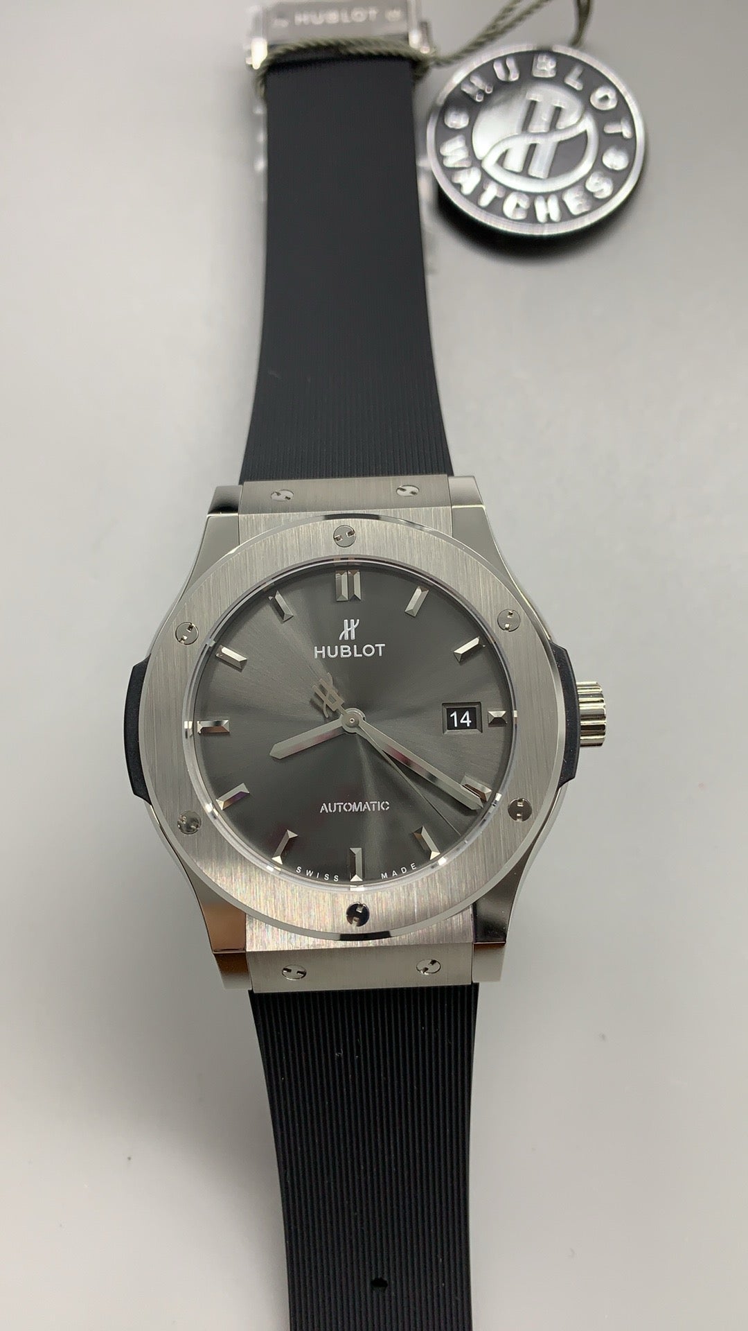 Hublot Classic Fusion Racing Grey Titanium Watch