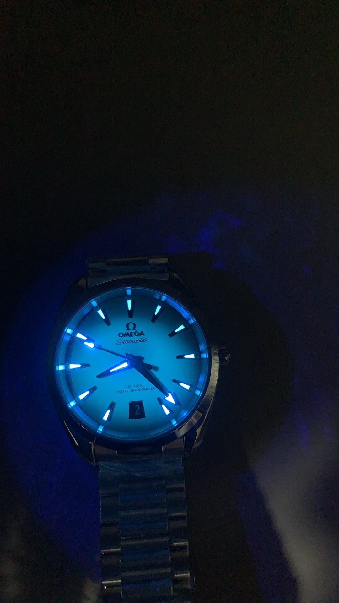 Omega Seamaster Aqua Terra 150M Turquoise Dial Stainless Steel Watch