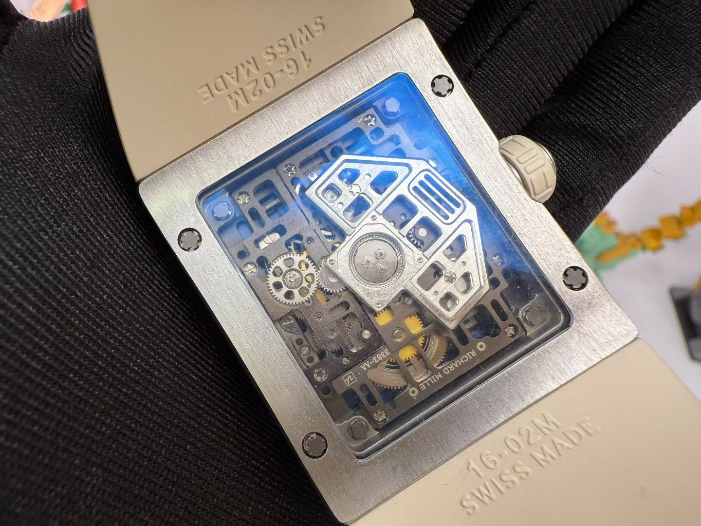 Richard Mille RM 16-02 Automatic Extraflat Titanium Watch