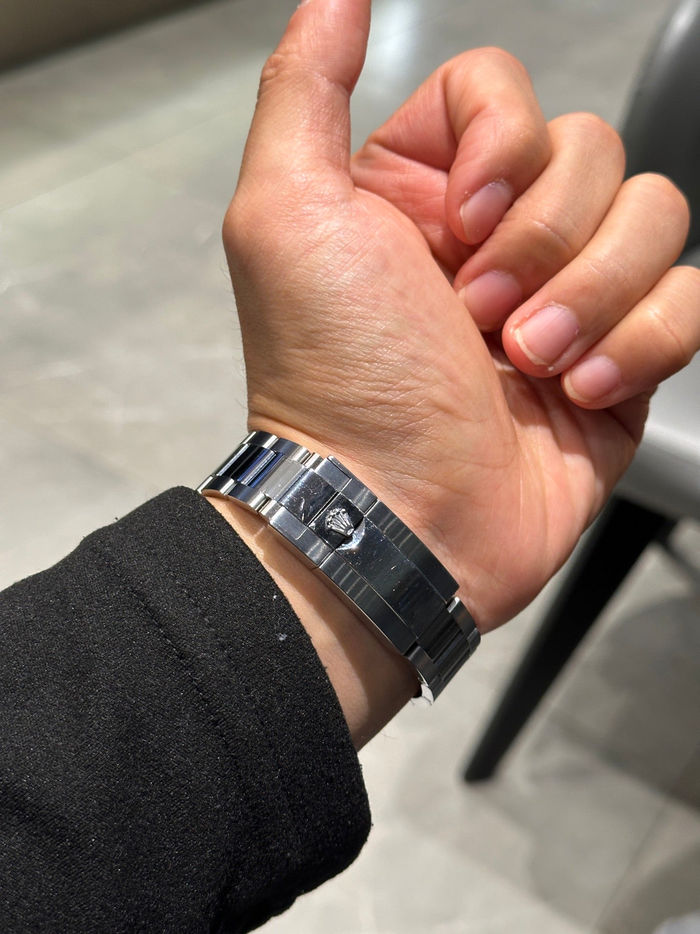 Rolex Daytona Platinum Ice Blue Dial Cerachrom Bezel Watch