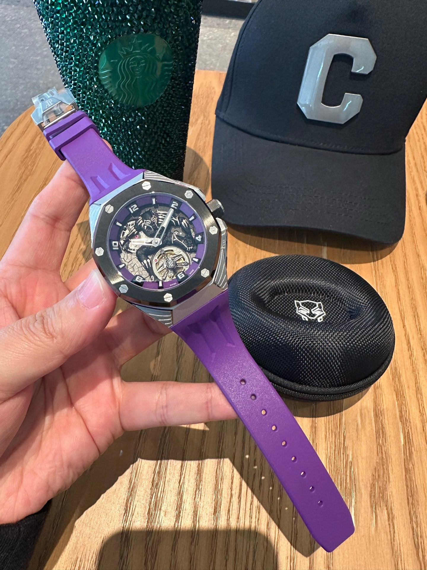 Audemars Piguet Royal Oak Concept Black Panther Flying Tourbillon Watch