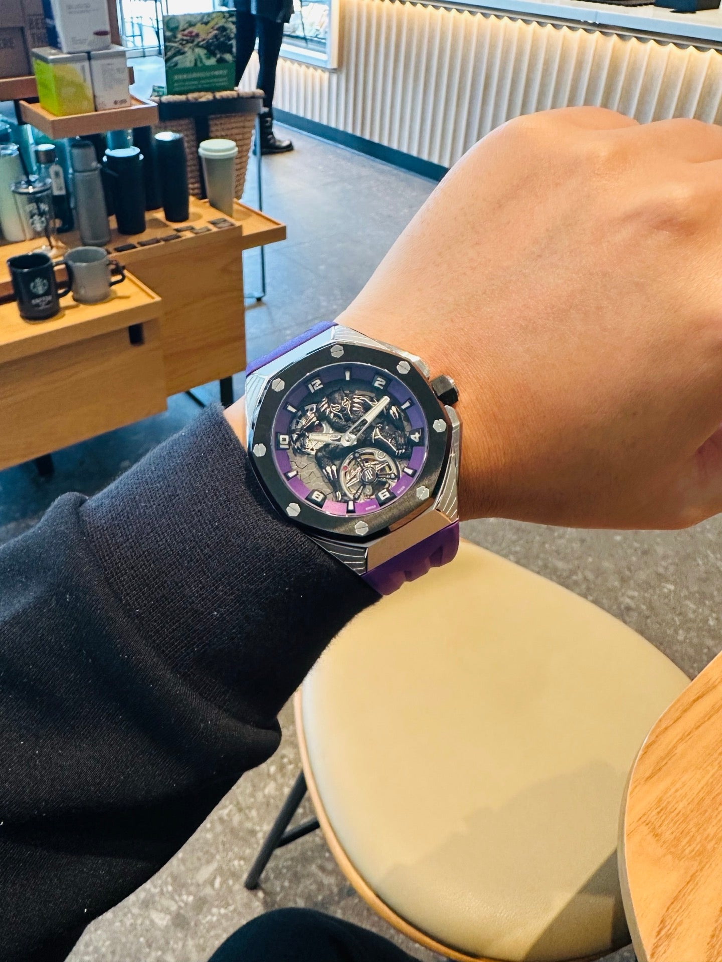 Audemars Piguet Royal Oak Concept Black Panther Flying Tourbillon Watch