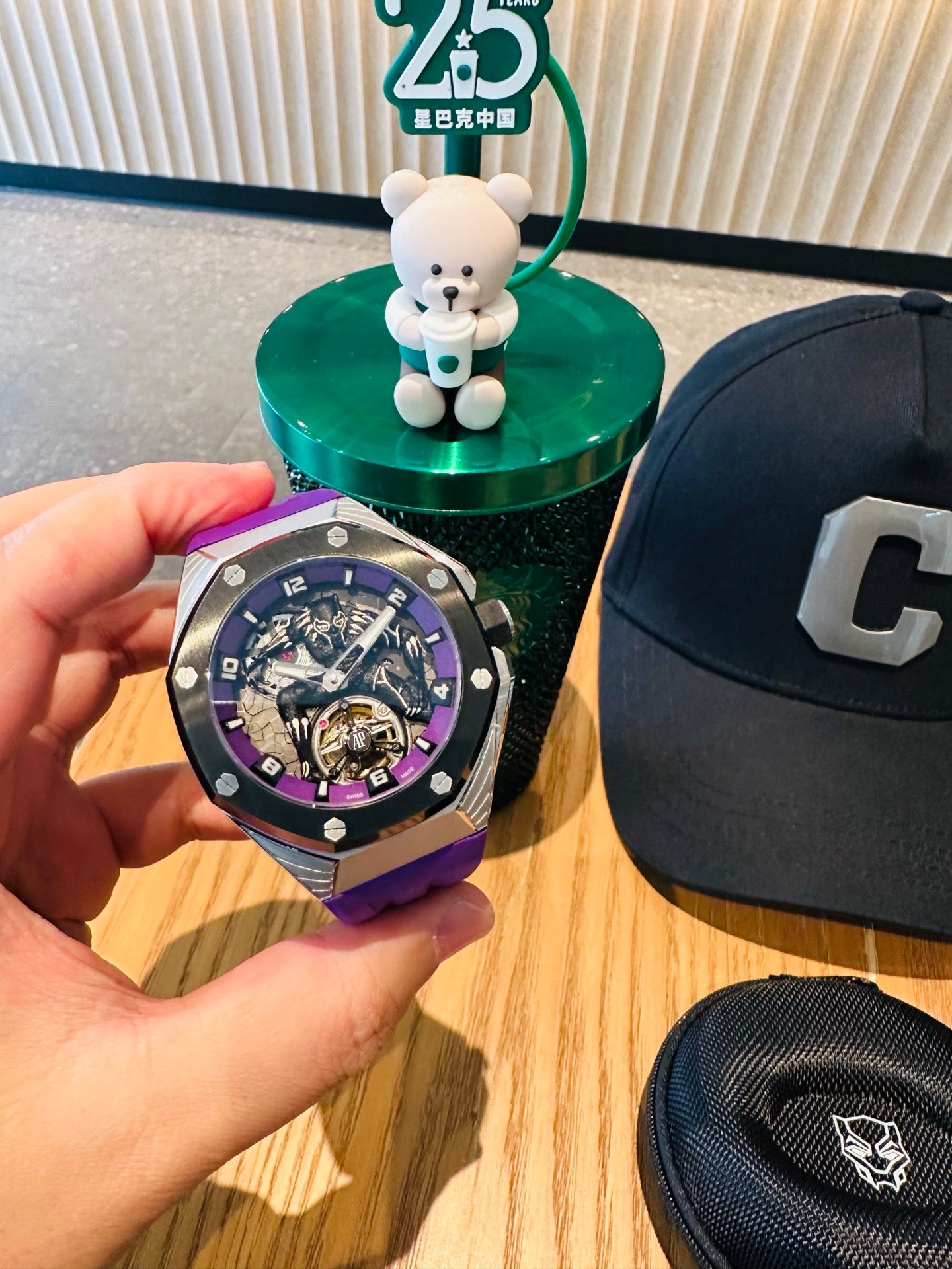 Audemars Piguet Royal Oak Concept Black Panther Flying Tourbillon Watch