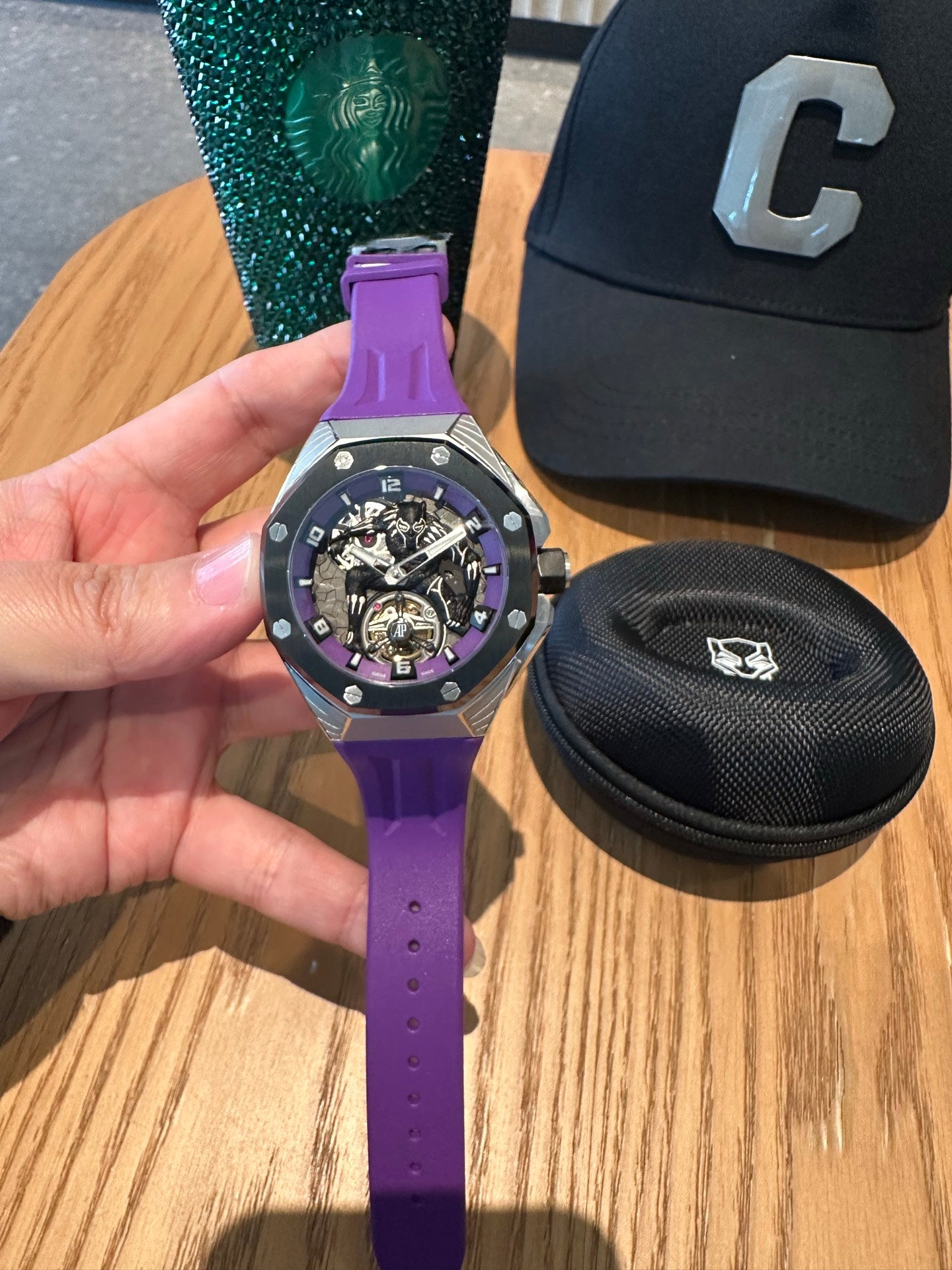 Audemars Piguet Royal Oak Concept Black Panther Flying Tourbillon Watch