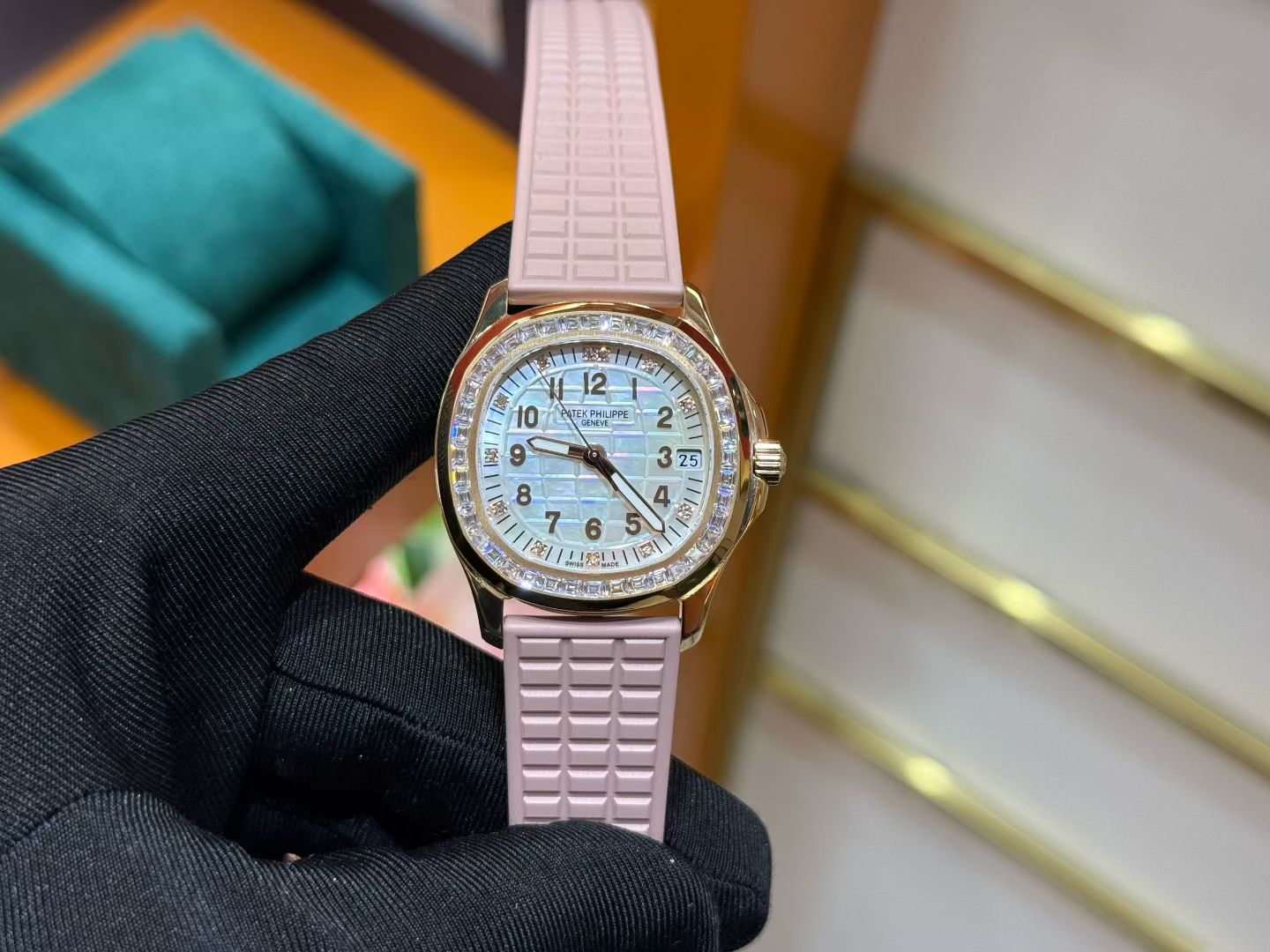 Patek Philippe Aquanaut Luce 5072R-001 Rose Gold Joaillerie Watch