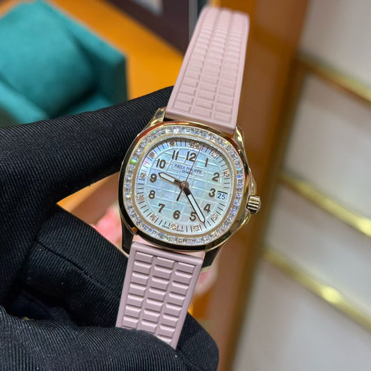Patek Philippe Aquanaut Luce 5072R-001 Rose Gold Joaillerie Watch