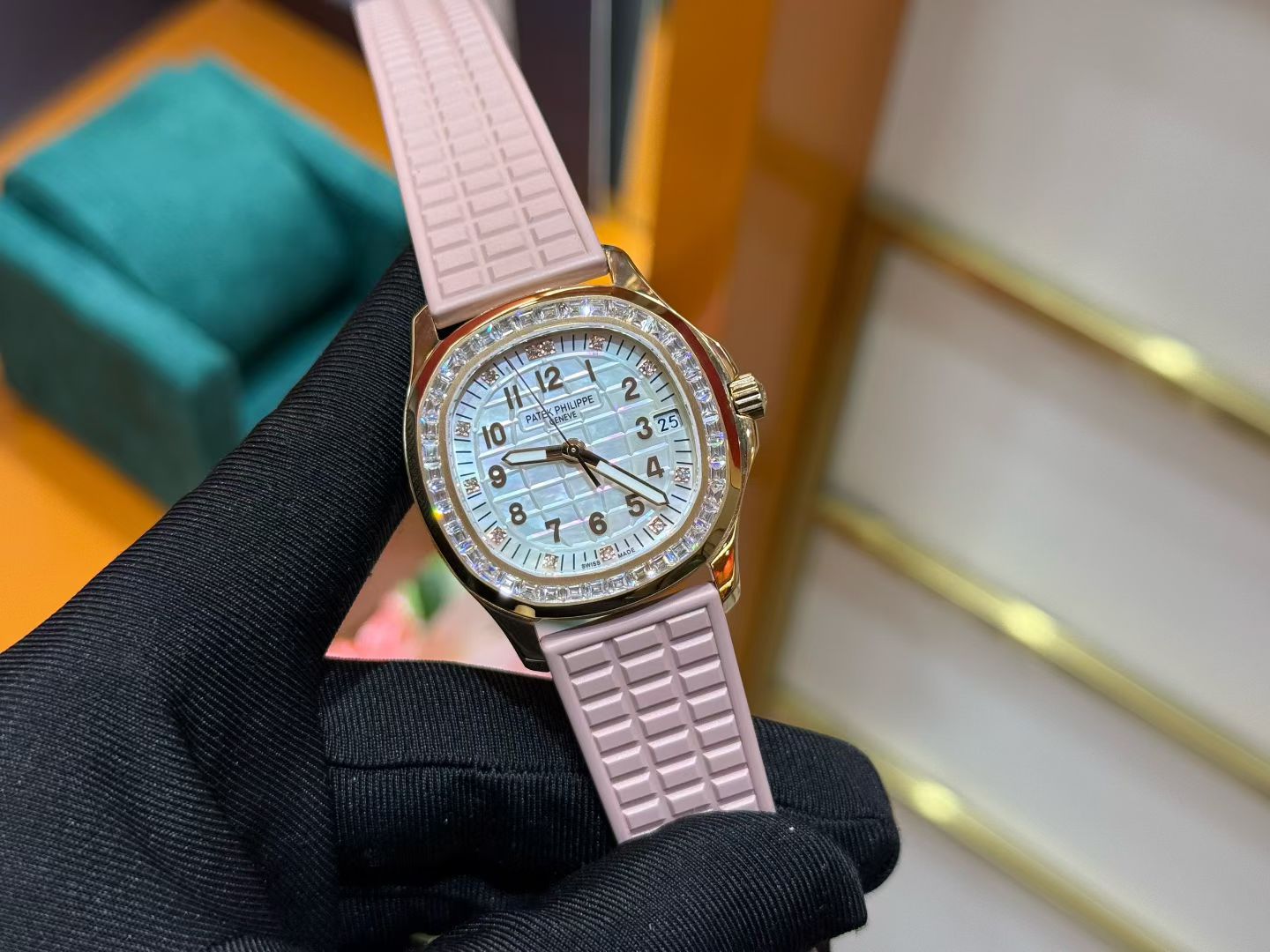 Patek Philippe Aquanaut Luce 5072R-001 Rose Gold Joaillerie Watch
