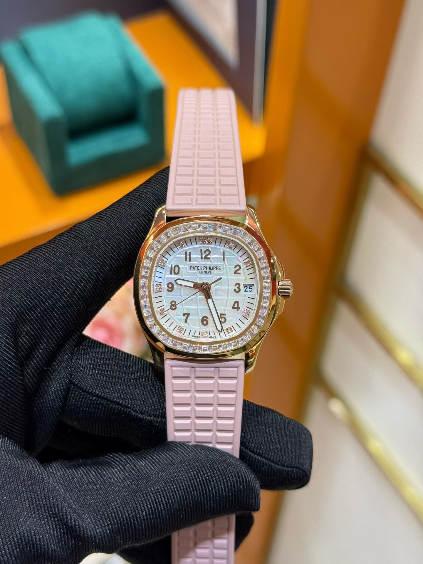 Patek Philippe Aquanaut Luce 5072R-001 Rose Gold Joaillerie Watch