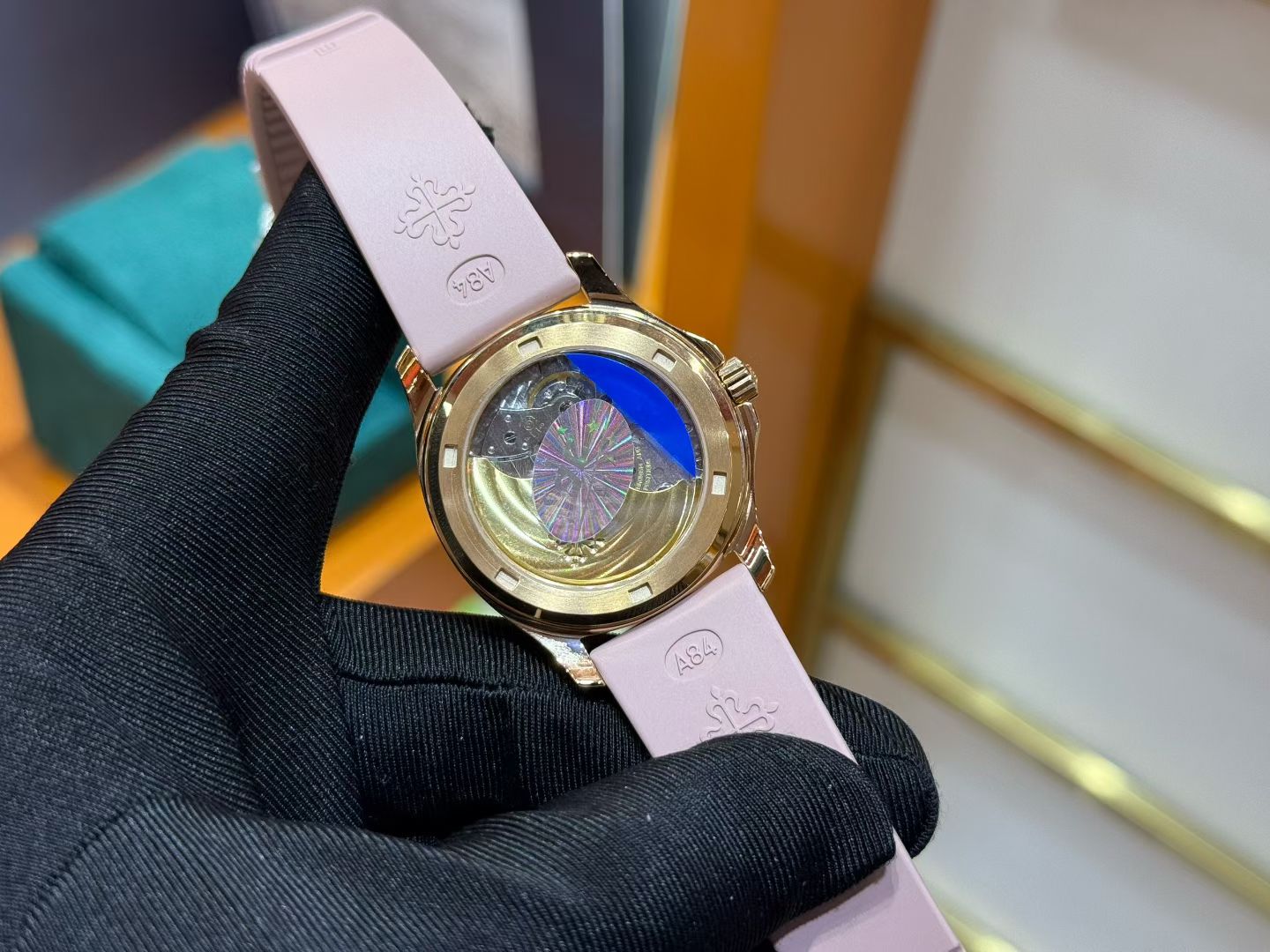 Patek Philippe Aquanaut Luce 5072R-001 Rose Gold Joaillerie Watch