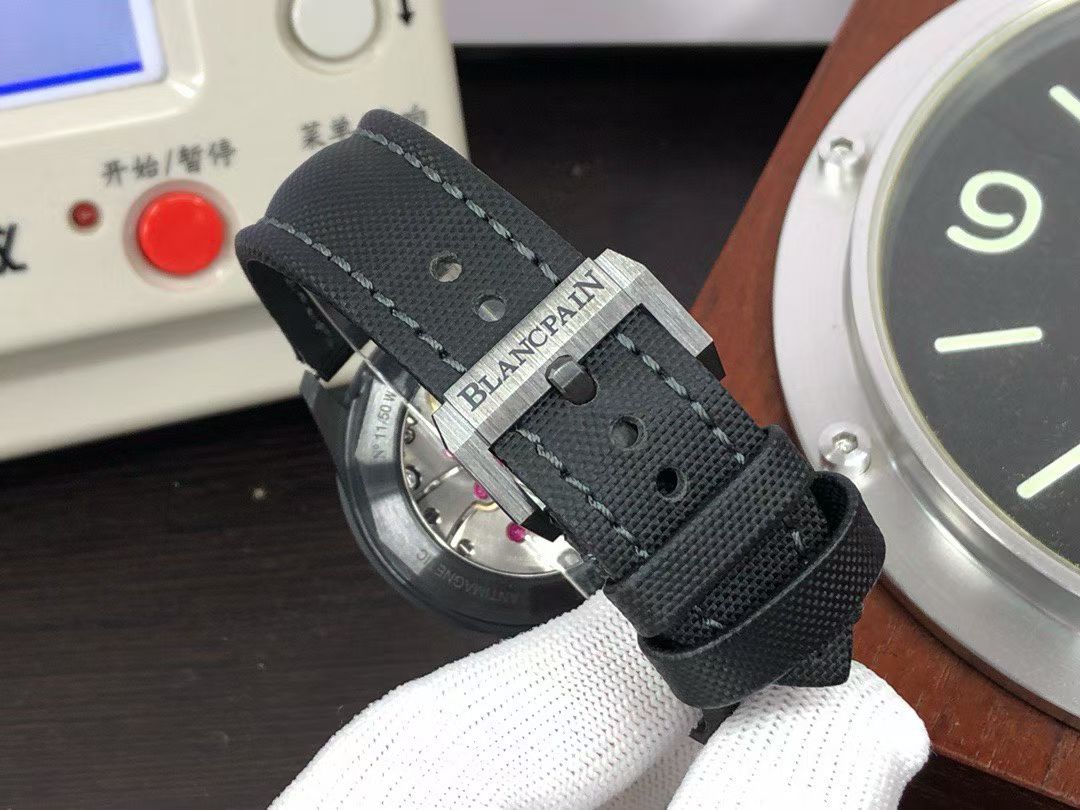 Blancpain Fifty Fathoms Bathyscaphe – Green Dial, Black Ceramic Case