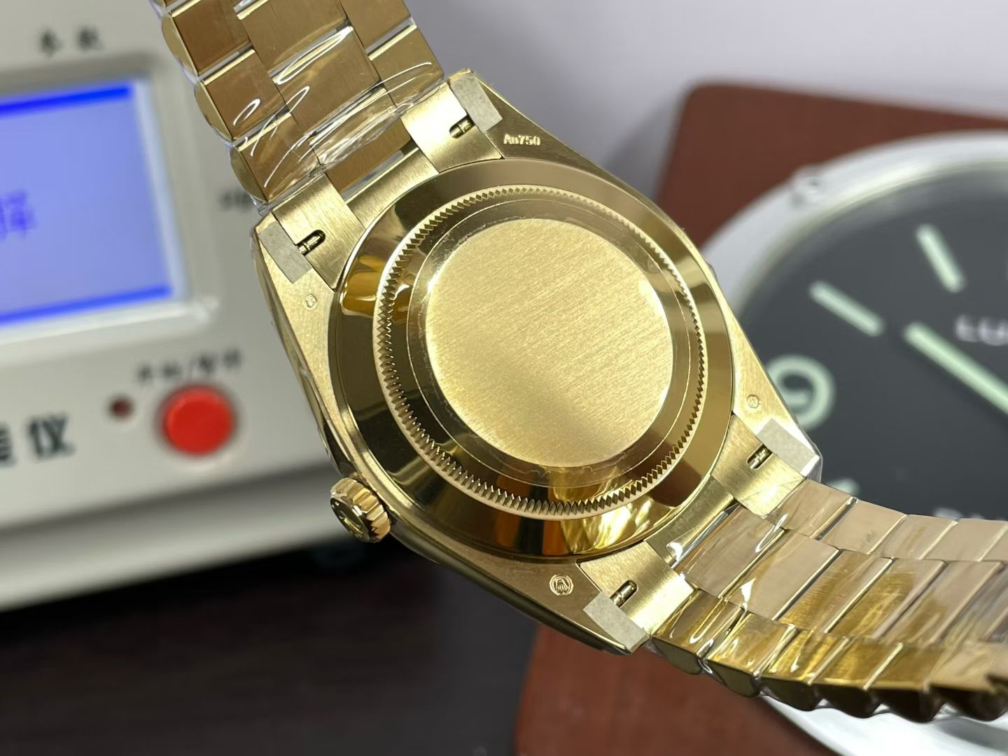 Rolex Day-Date 40 Yellow Gold President Watch with Diamond Dial