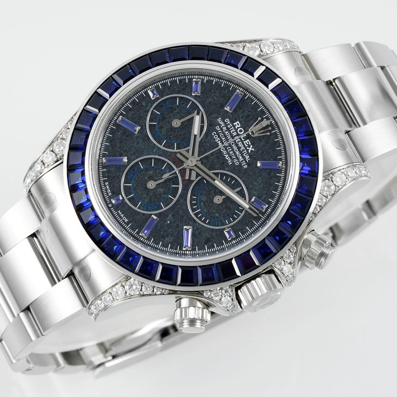 Rolex Daytona 126599TSA White Gold Obsidian Dial Sapphire Watch