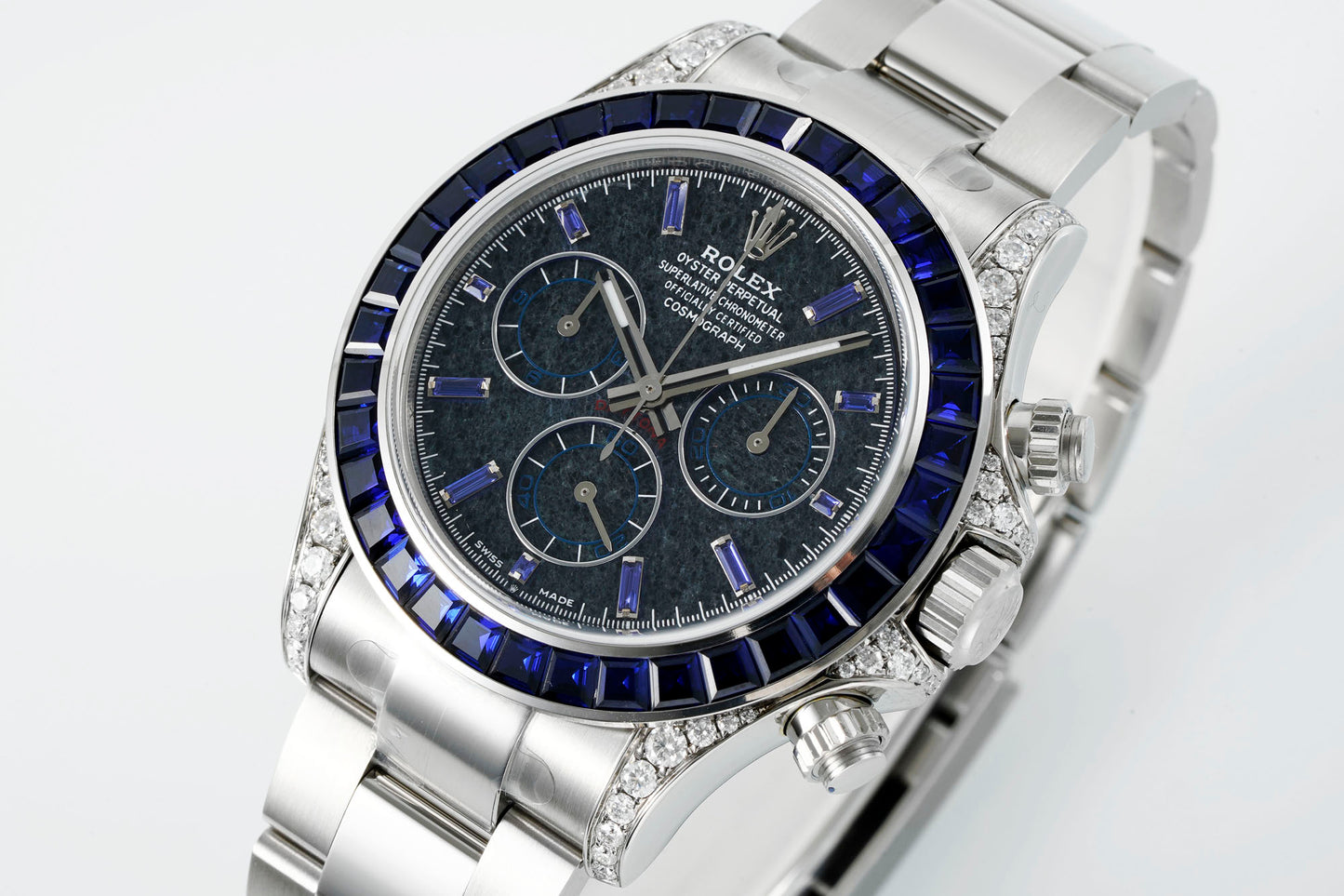 Rolex Daytona 126599TSA White Gold Obsidian Dial Sapphire Watch