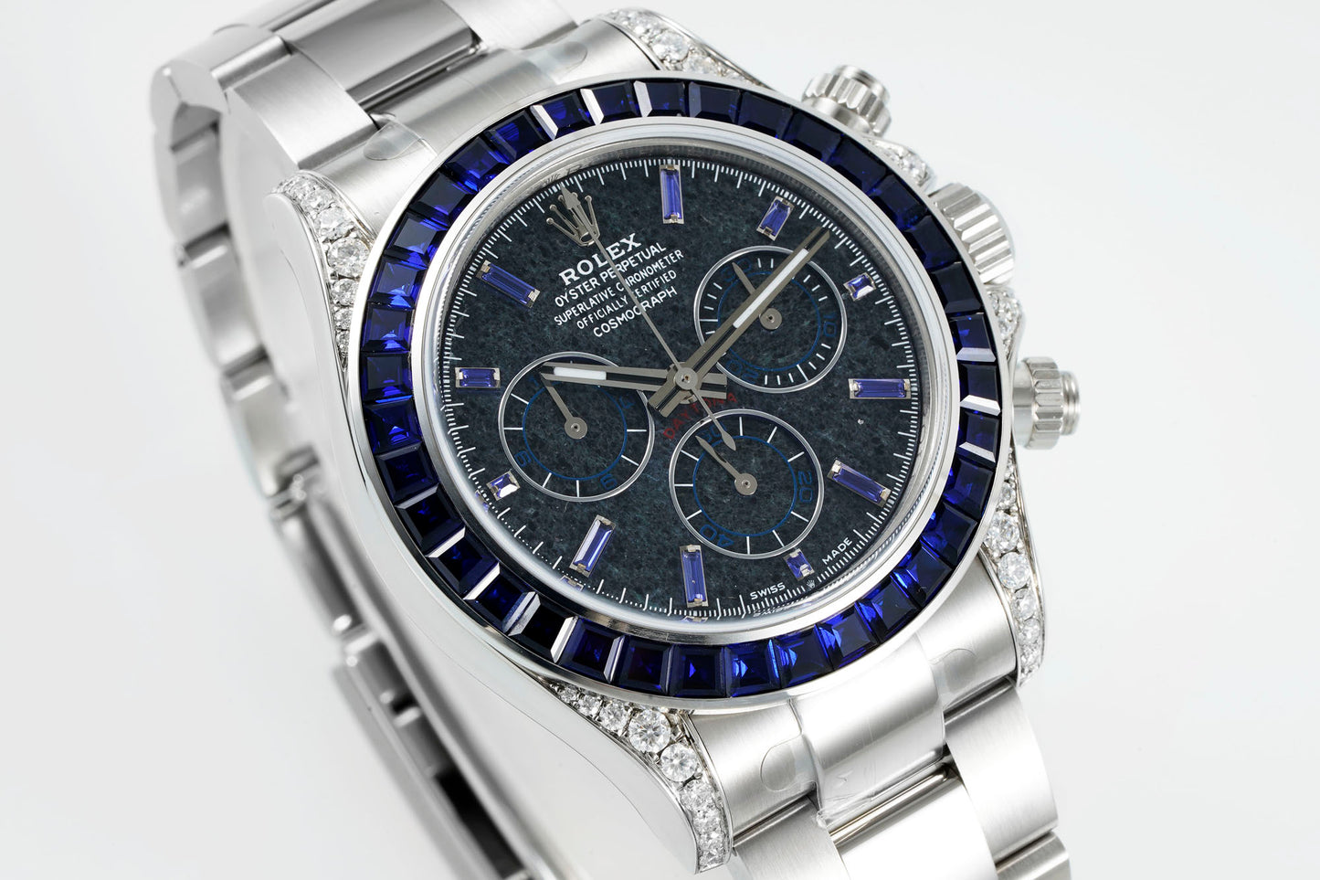 Rolex Daytona 126599TSA White Gold Obsidian Dial Sapphire Watch