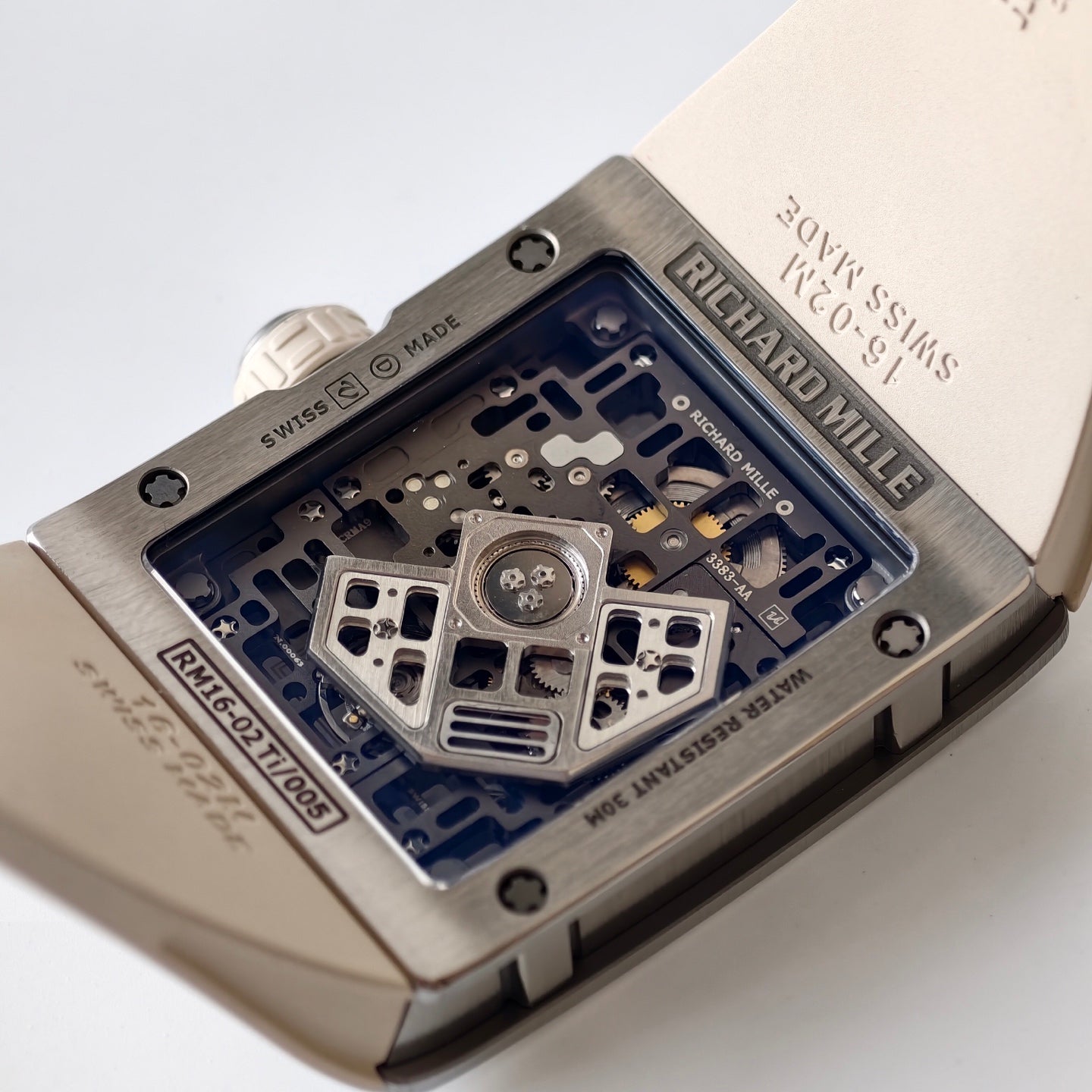 Richard Mille RM16-02 Automatic Extraflat – Titanium Case with Skeletonized Dial