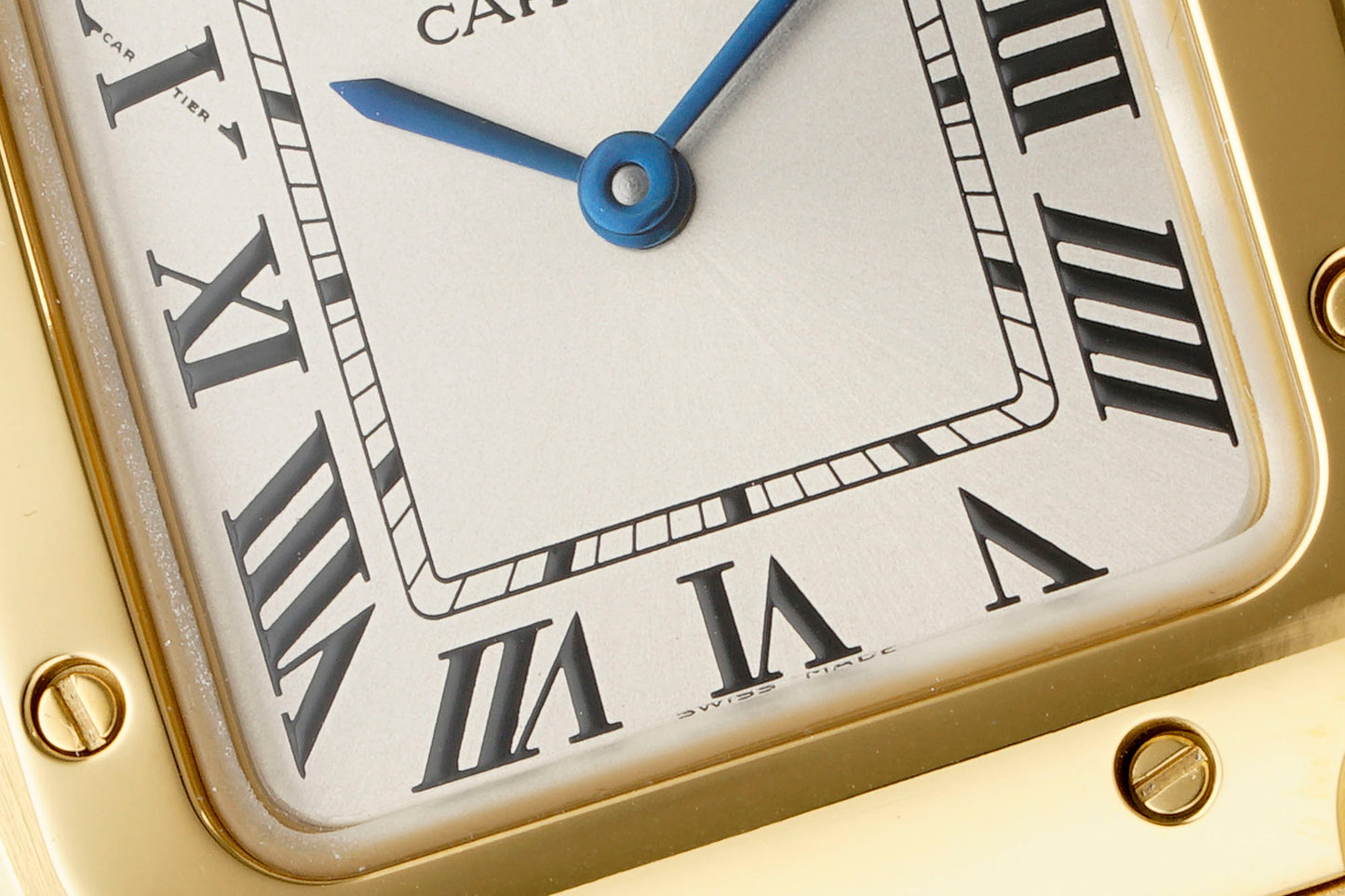 Cartier Santos de Cartier Watch – 18K Yellow Gold Square Case with Signature Screws