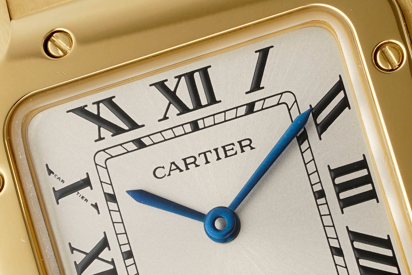 Cartier Santos de Cartier Watch – 18K Yellow Gold Square Case with Signature Screws