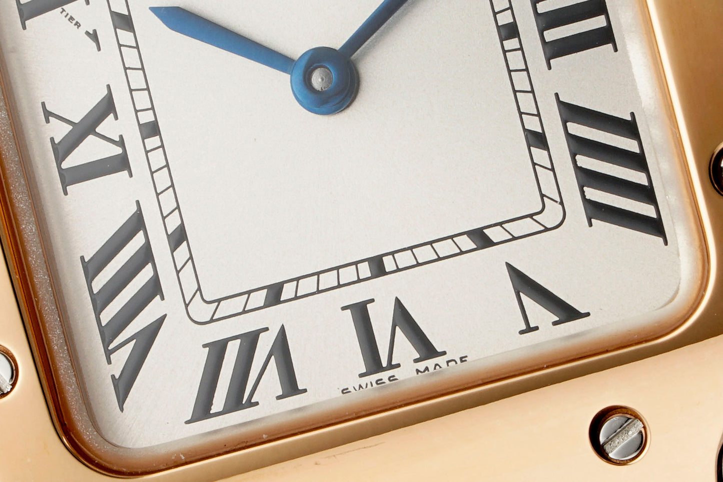 Cartier Santos de Cartier Watch – Steel Case with Yellow Gold Bezel & Bracelet