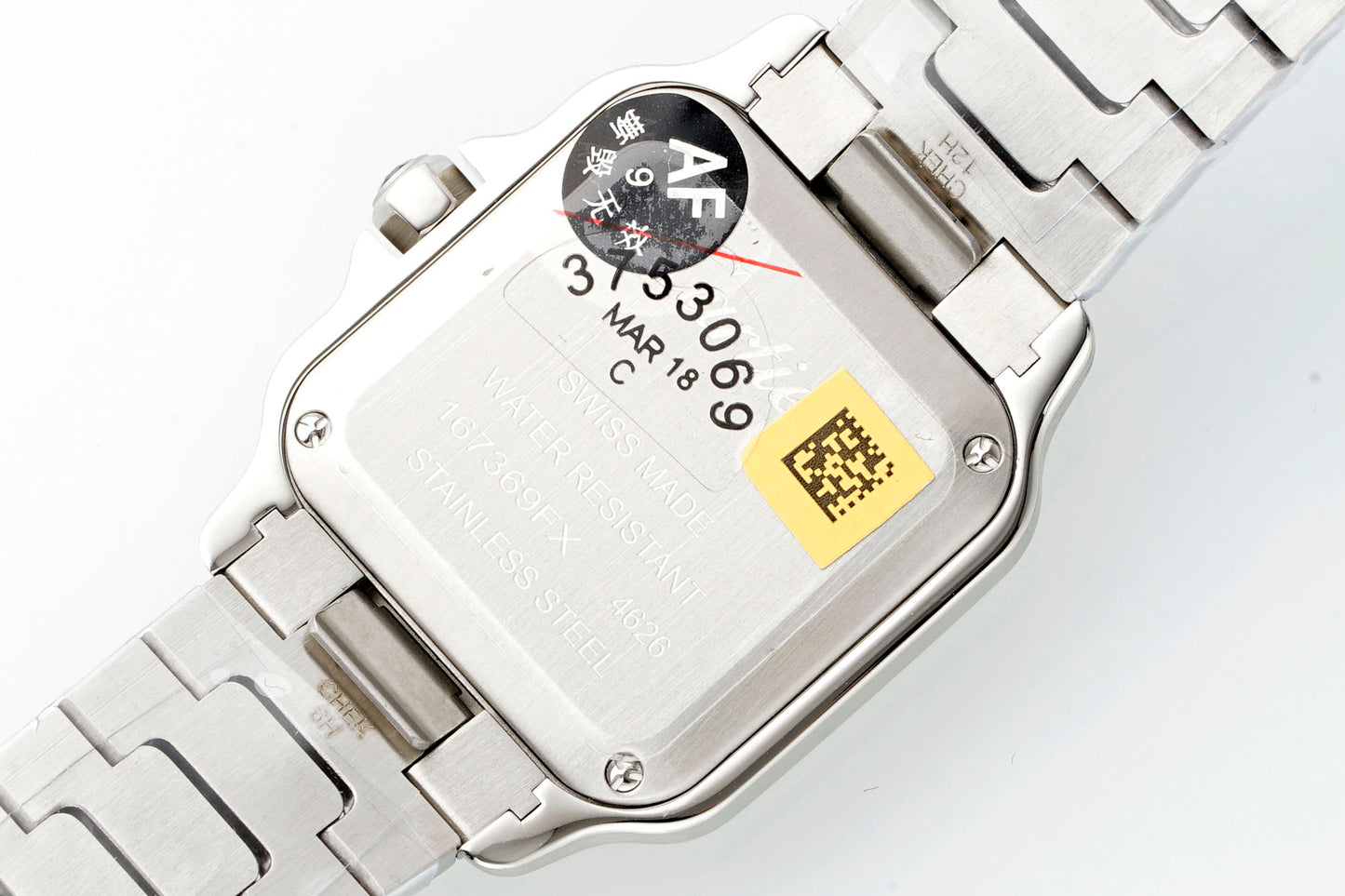 Cartier Santos de Cartier Watch – Steel Case with Yellow Gold Bezel & Bracelet