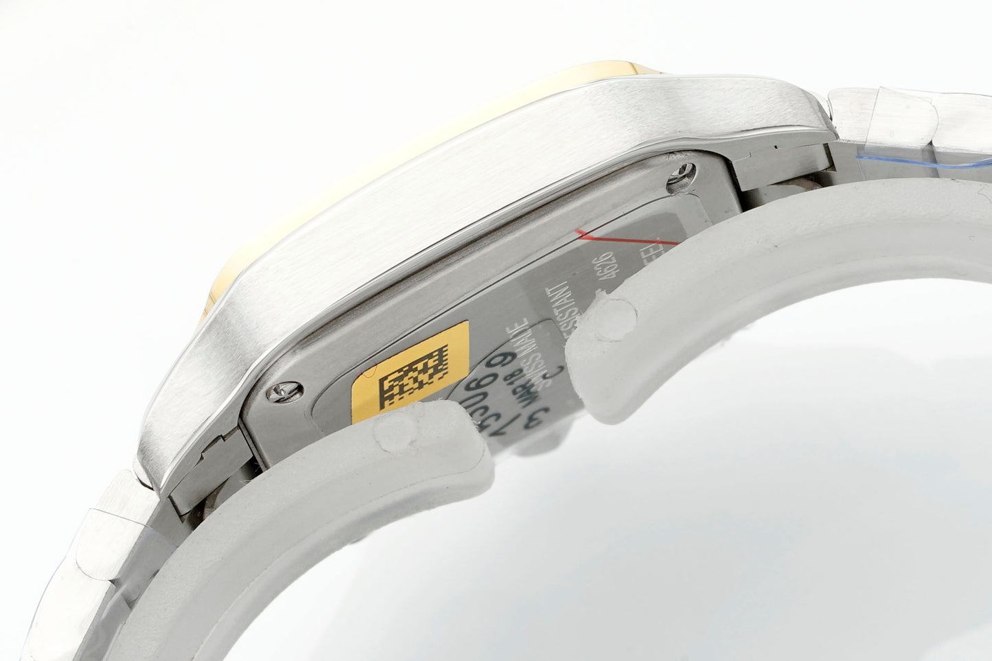 Cartier Santos de Cartier Medium W3SA0007 – Steel & 18K Yellow Gold Diamond-Set Bezel