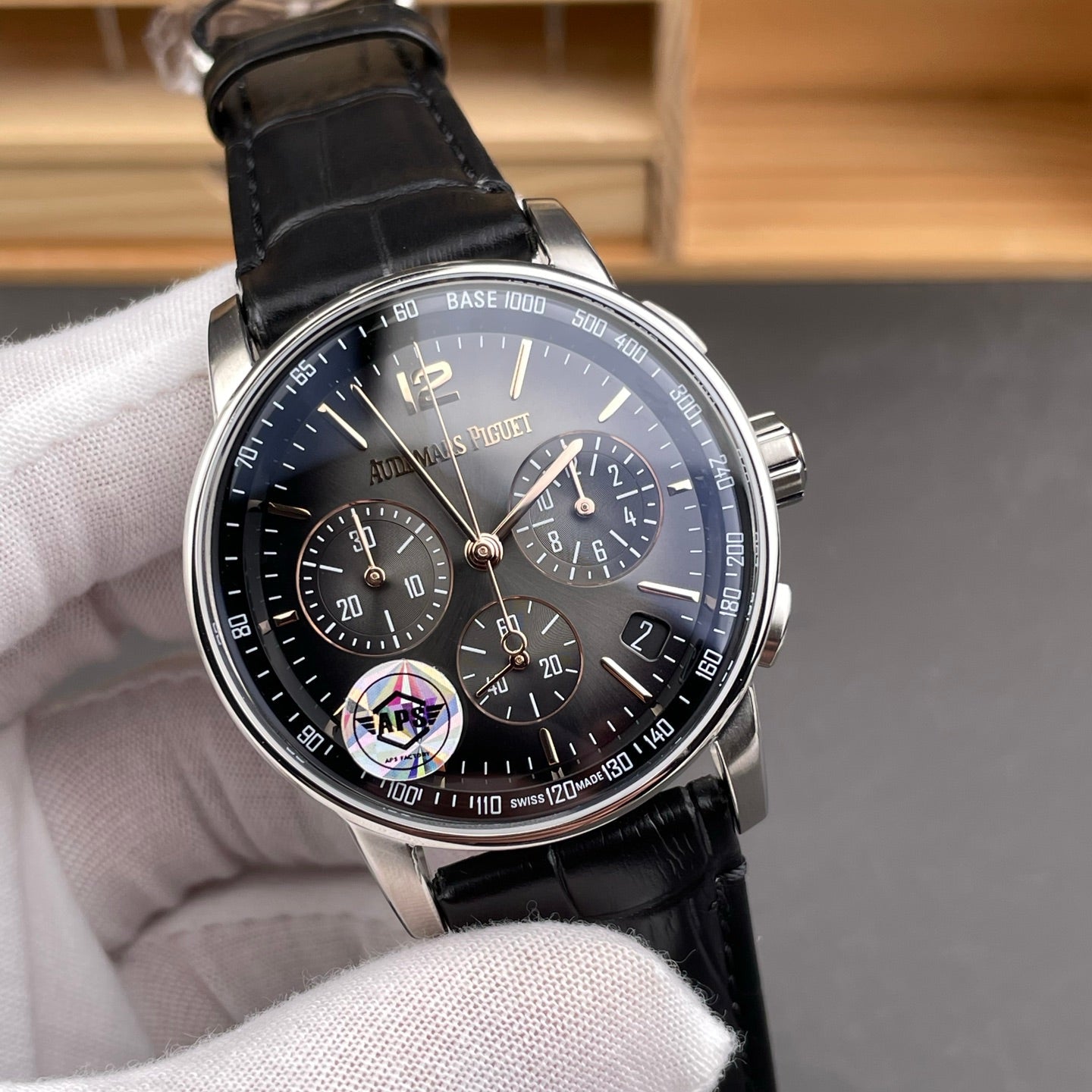 Audemars Piguet Code 11.59 Chronograph – White Gold with Black Dial