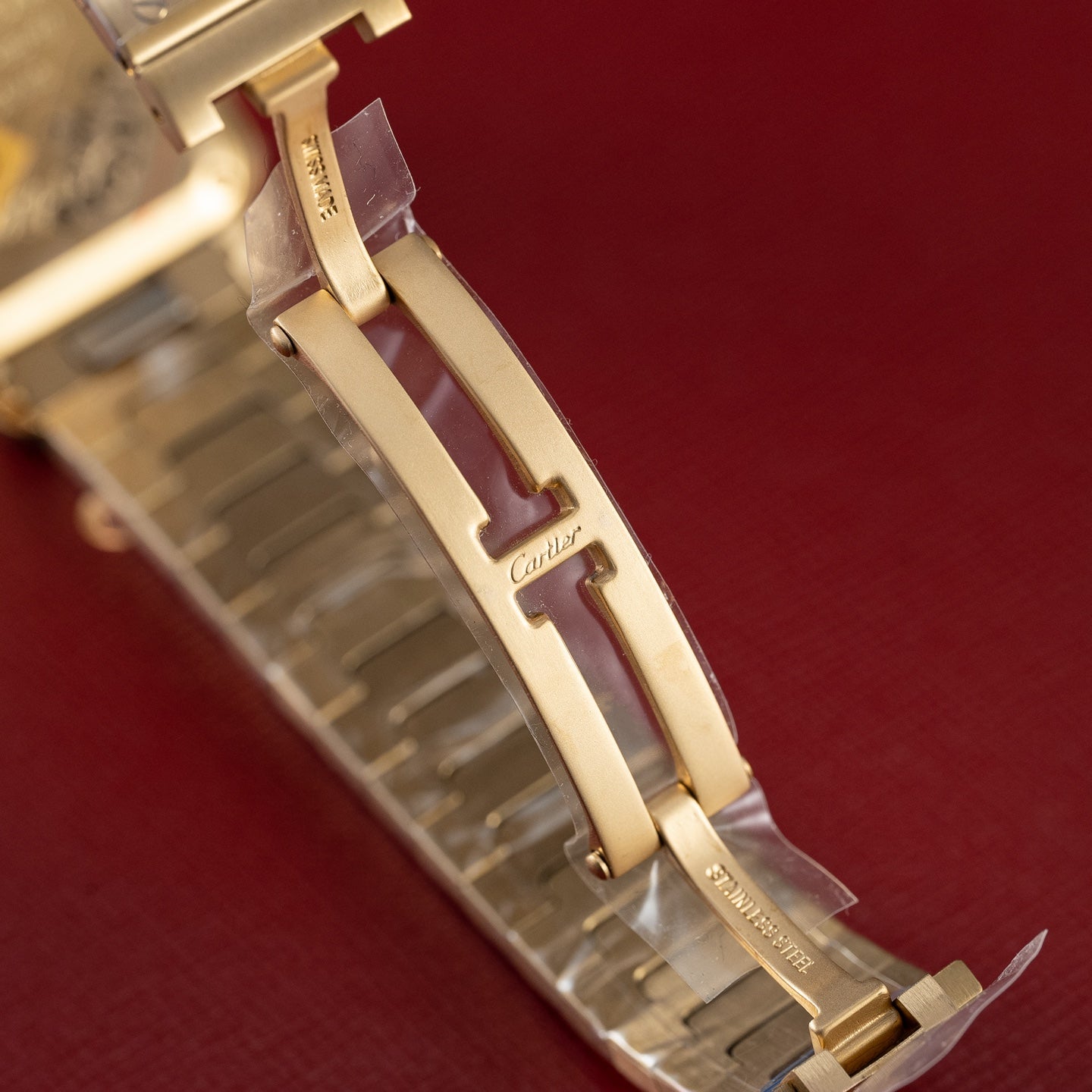 Cartier Santos de Cartier Square Case Luxury Watch