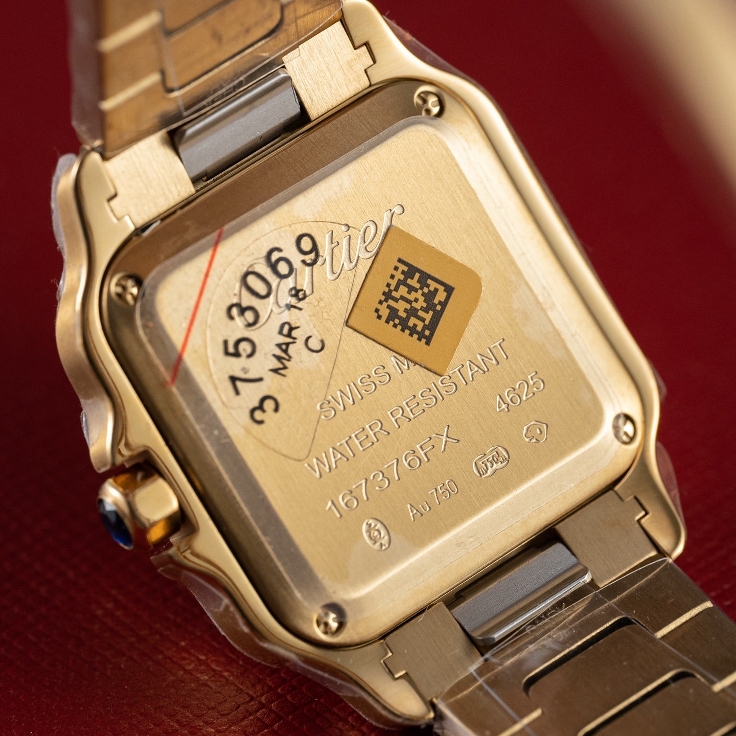 Cartier Santos de Cartier Square Case Luxury Watch