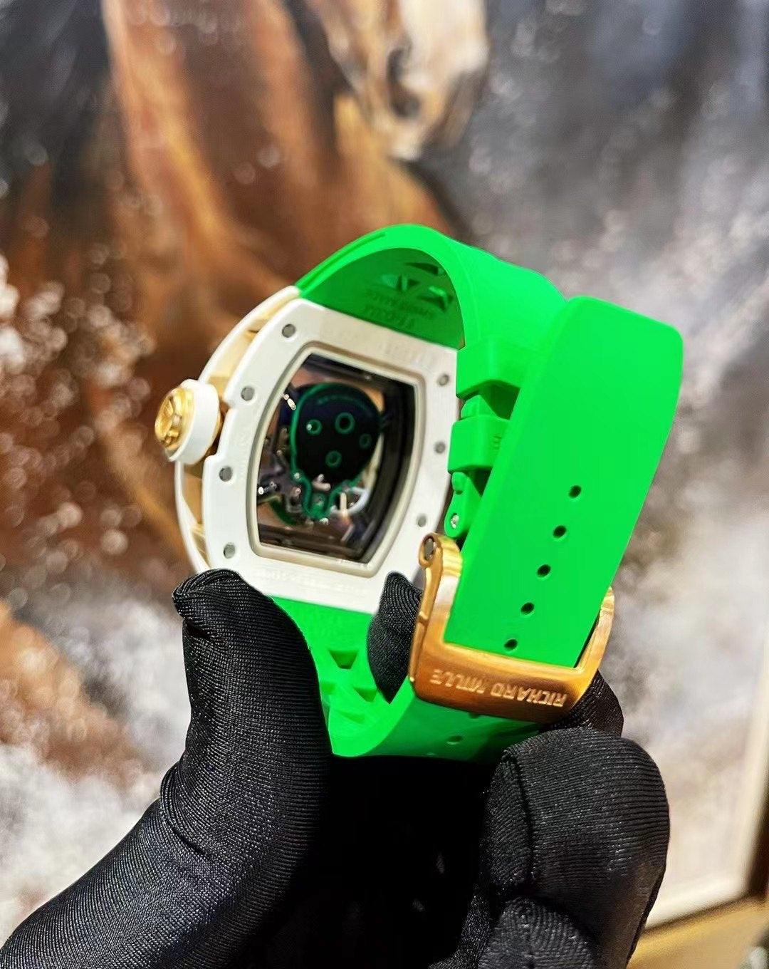 Richard Mille RM 52-01 Skull Tourbillon – Rare Luxury Watch