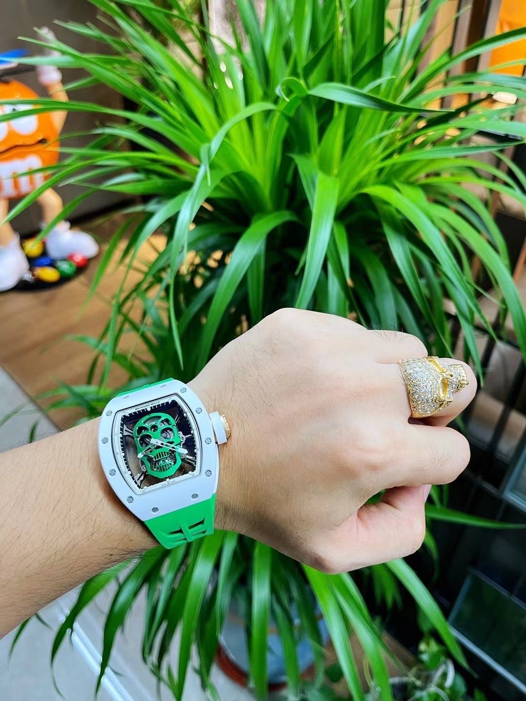 Richard Mille RM 52-01 Skull Tourbillon – Rare Luxury Watch