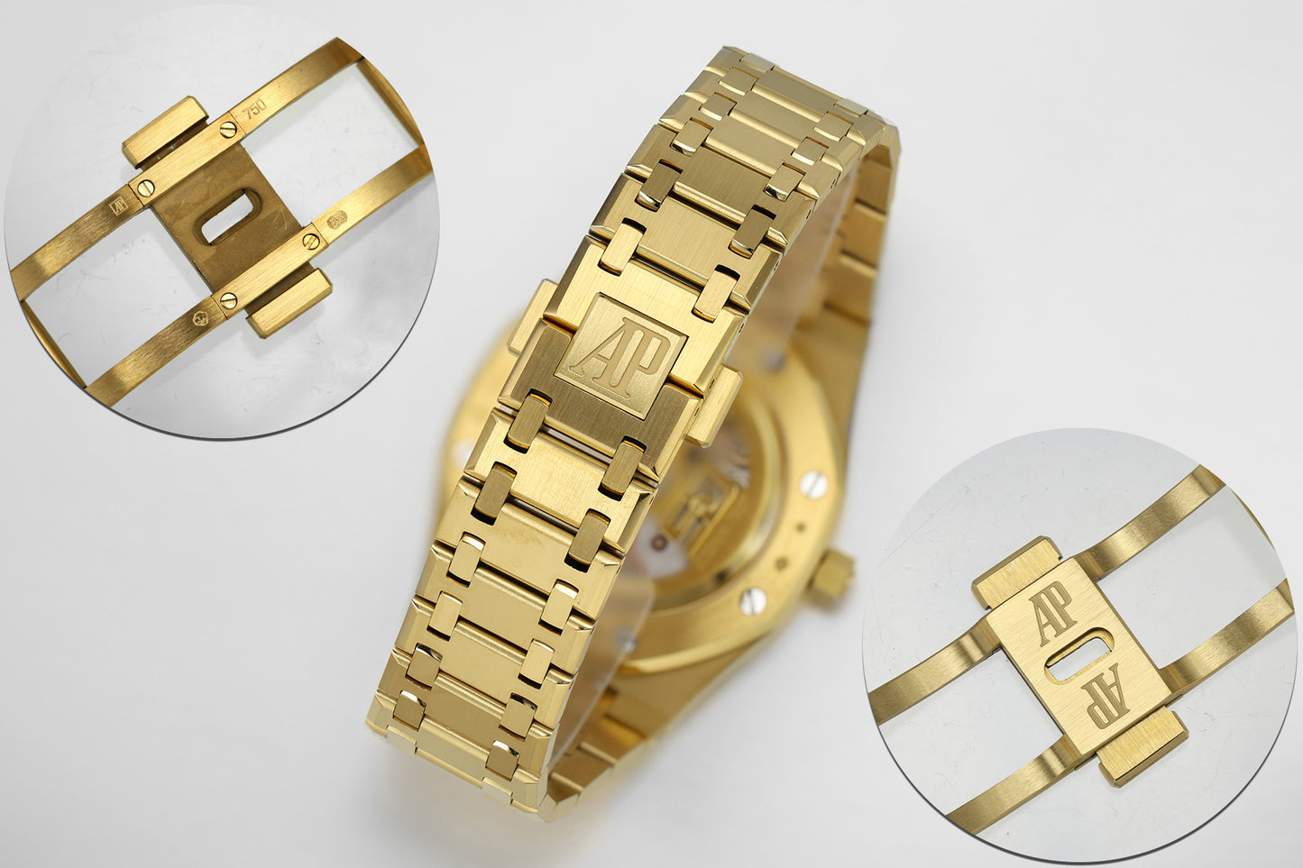 Audemars Piguet Royal Oak Jumbo Extra-Thin 16202BA – Yellow Gold Watch