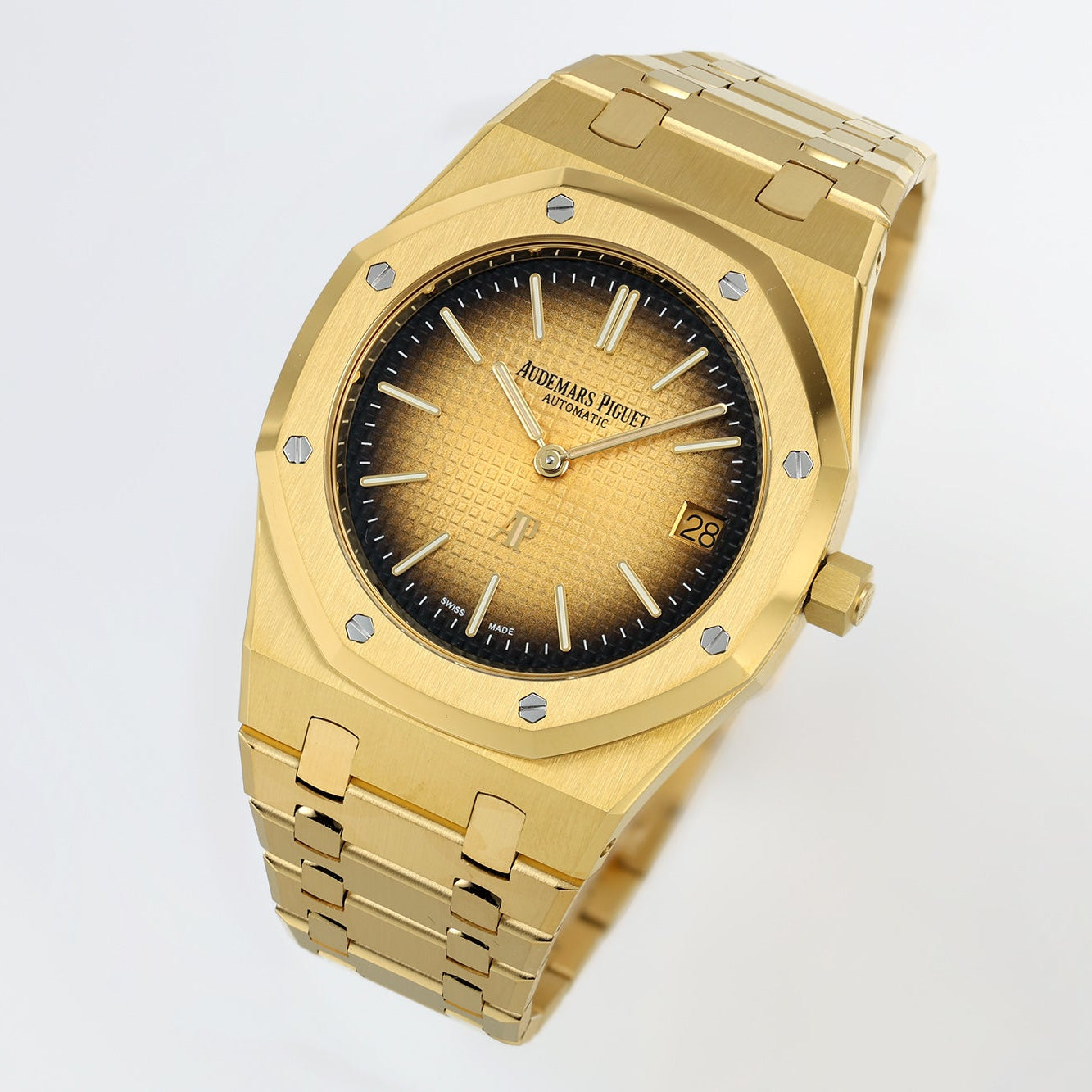Audemars Piguet Royal Oak Jumbo Extra-Thin 16202BA – Yellow Gold Watch
