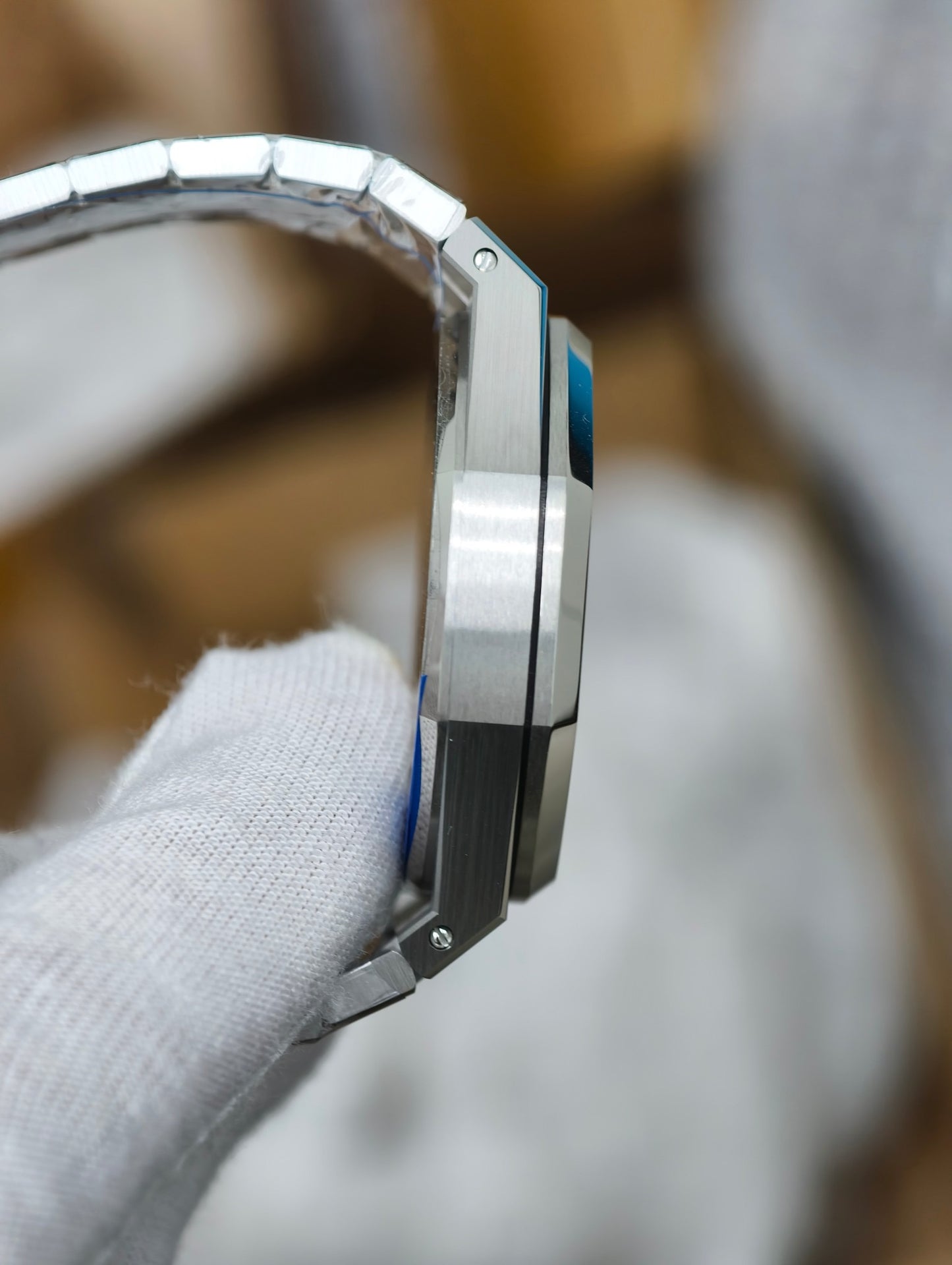 Audemars Piguet Royal Oak Stainless Steel Watch – Blue Dial