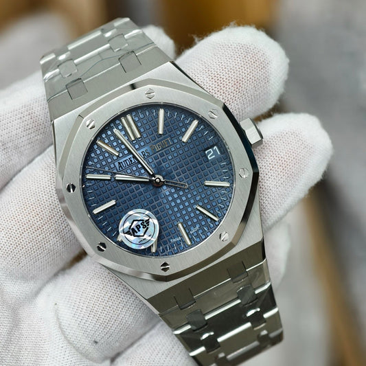 Audemars Piguet Royal Oak Stainless Steel Watch – Blue Dial