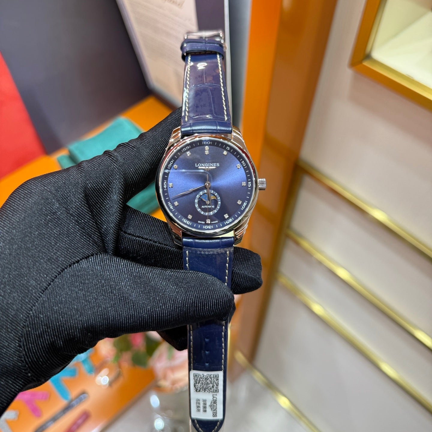 Longines Master Collection Moonphase Blue Dial L2.909.4.97.0