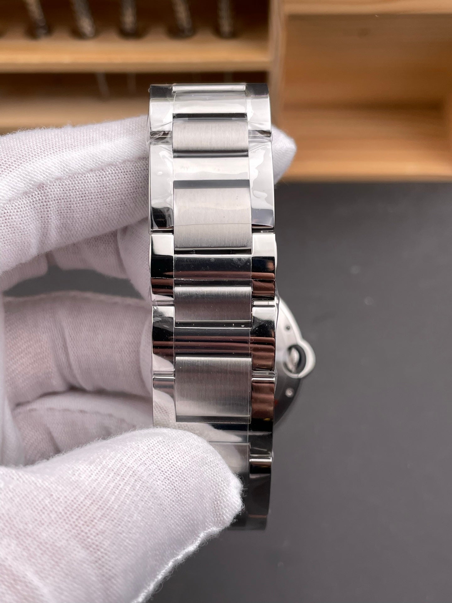 Cartier Ballon Bleu 40mm Stainless Steel Green Dial