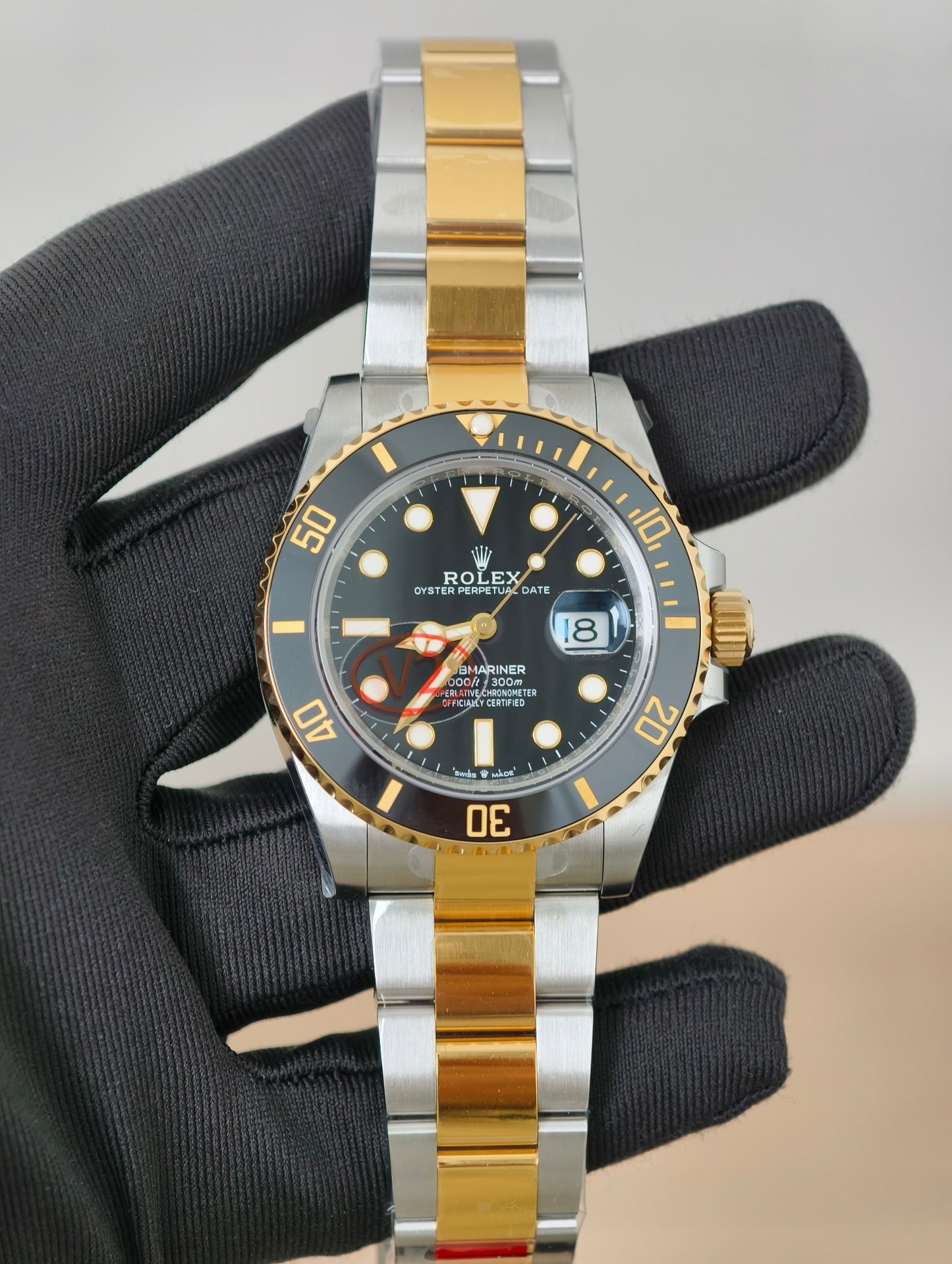Rolex Submariner Date Two-Tone Black Dial