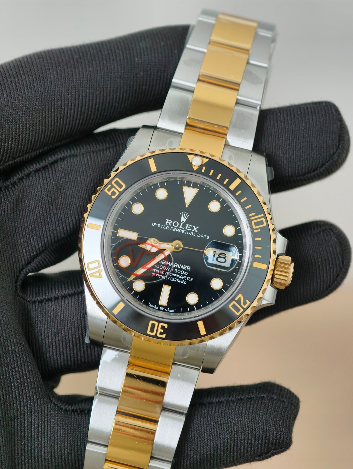 Rolex Submariner Date Two-Tone Black Dial